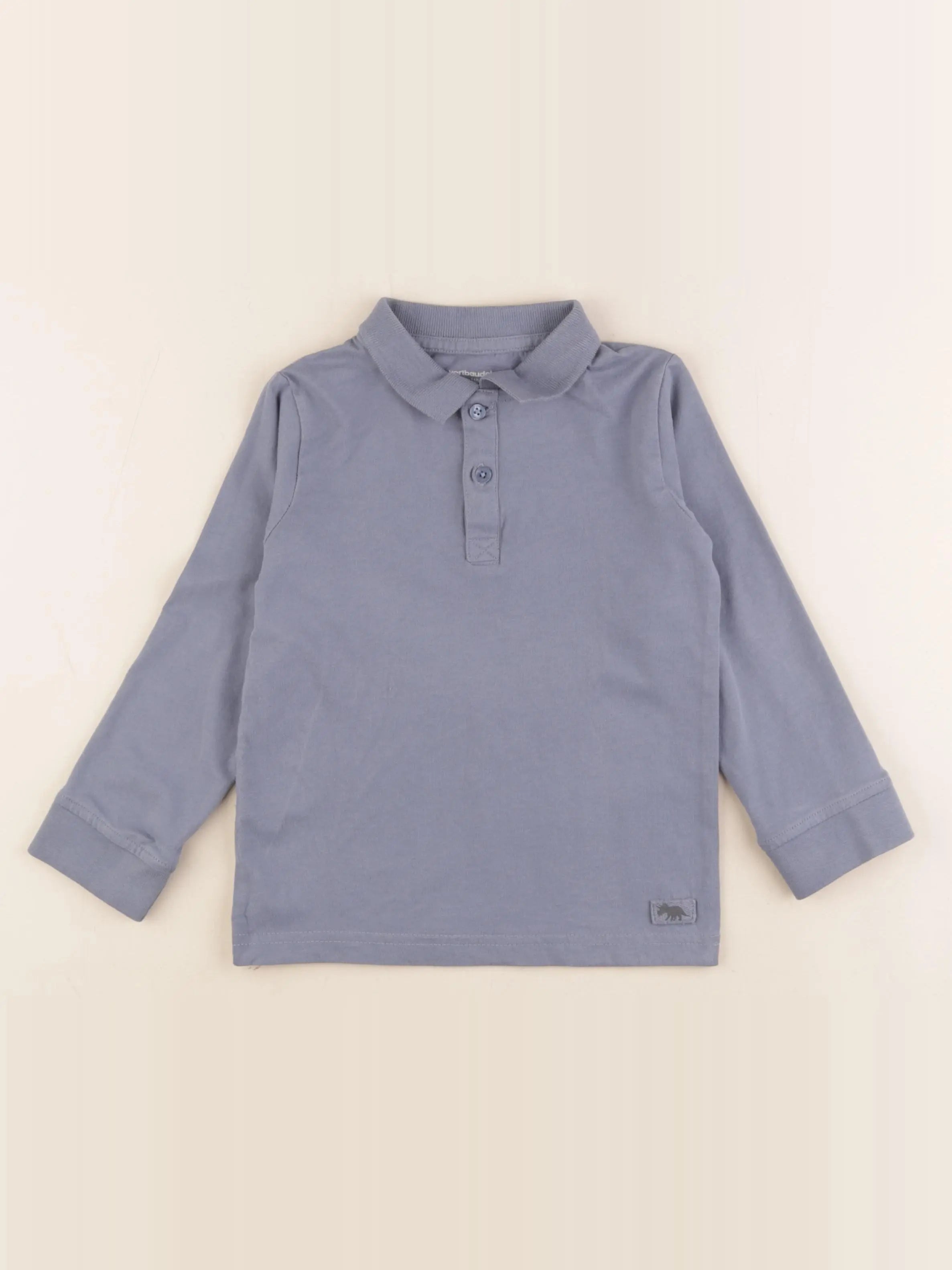 Vertbaudet - polo bleu - 5 ans