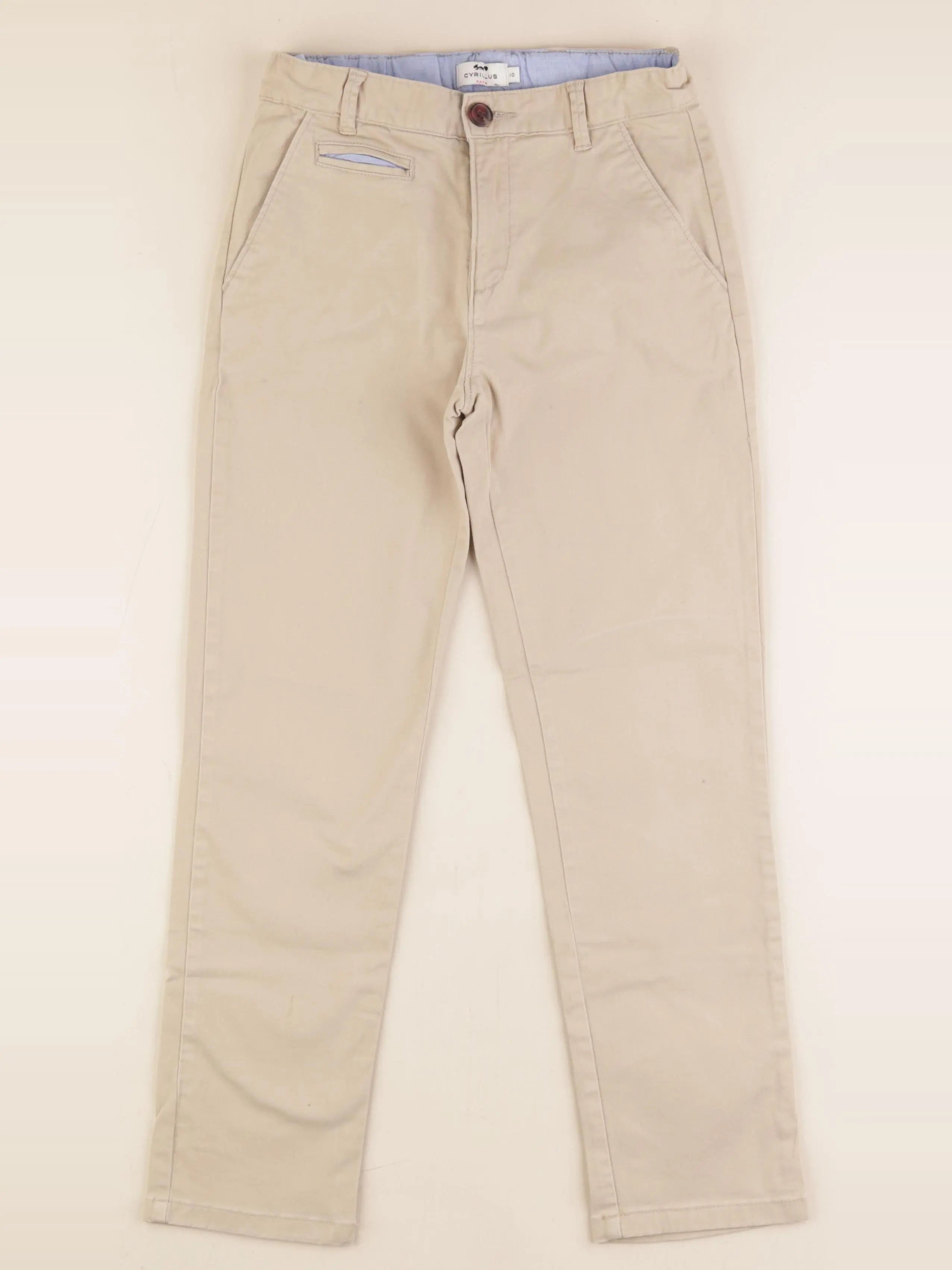 Cyrillus - jean marron - 10 ans