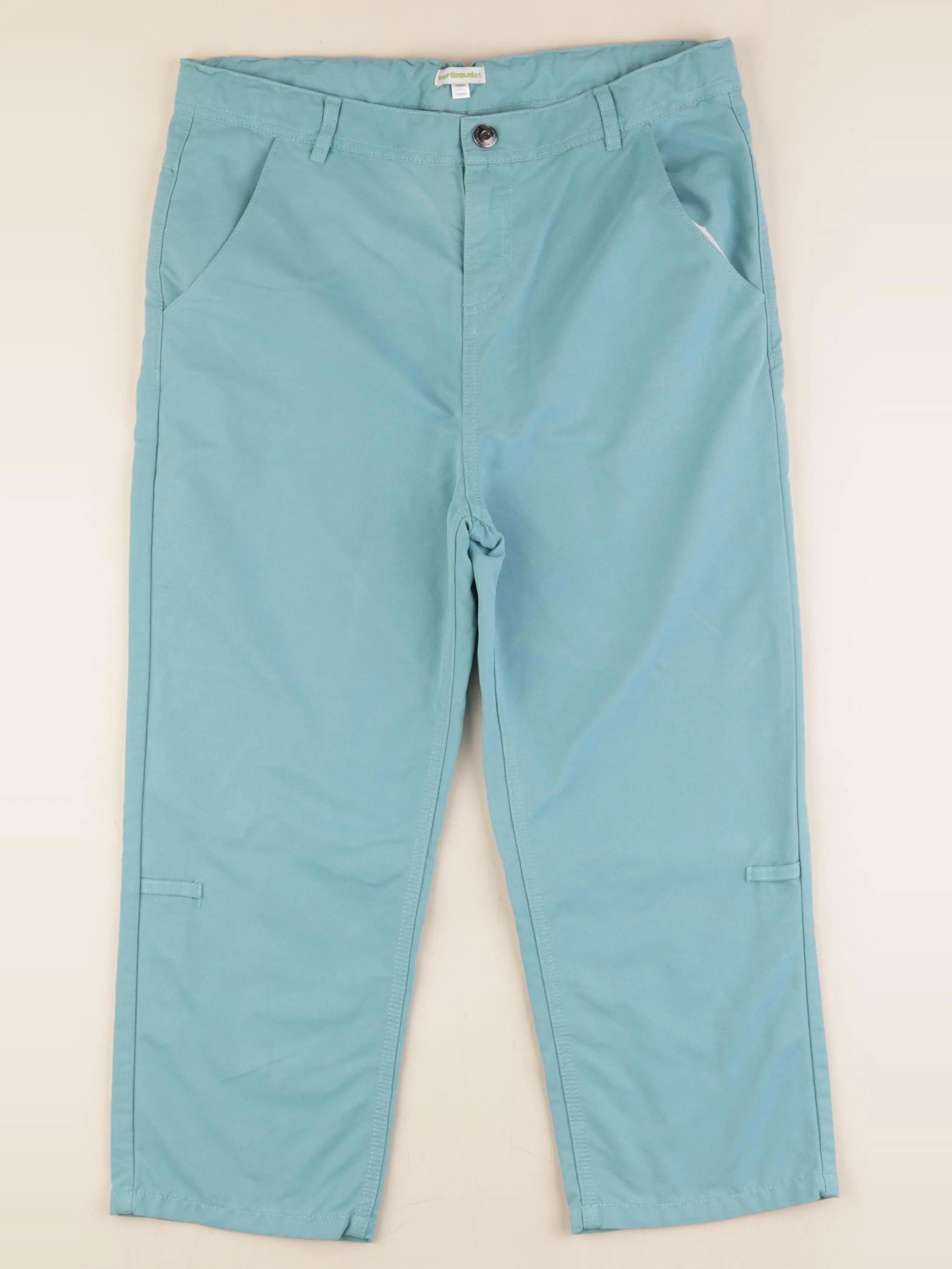 Vertbaudet - pantacourt bleu - 14 ans