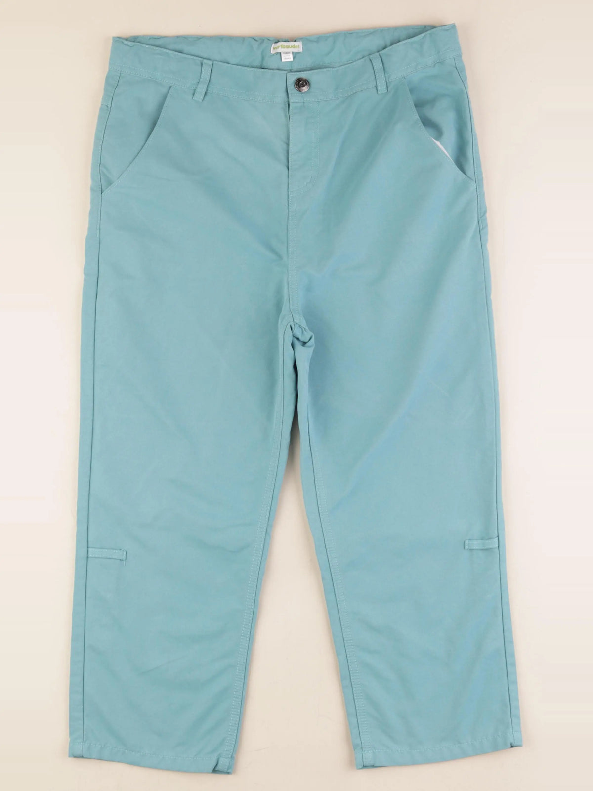 Vertbaudet - pantacourt bleu - 14 ans