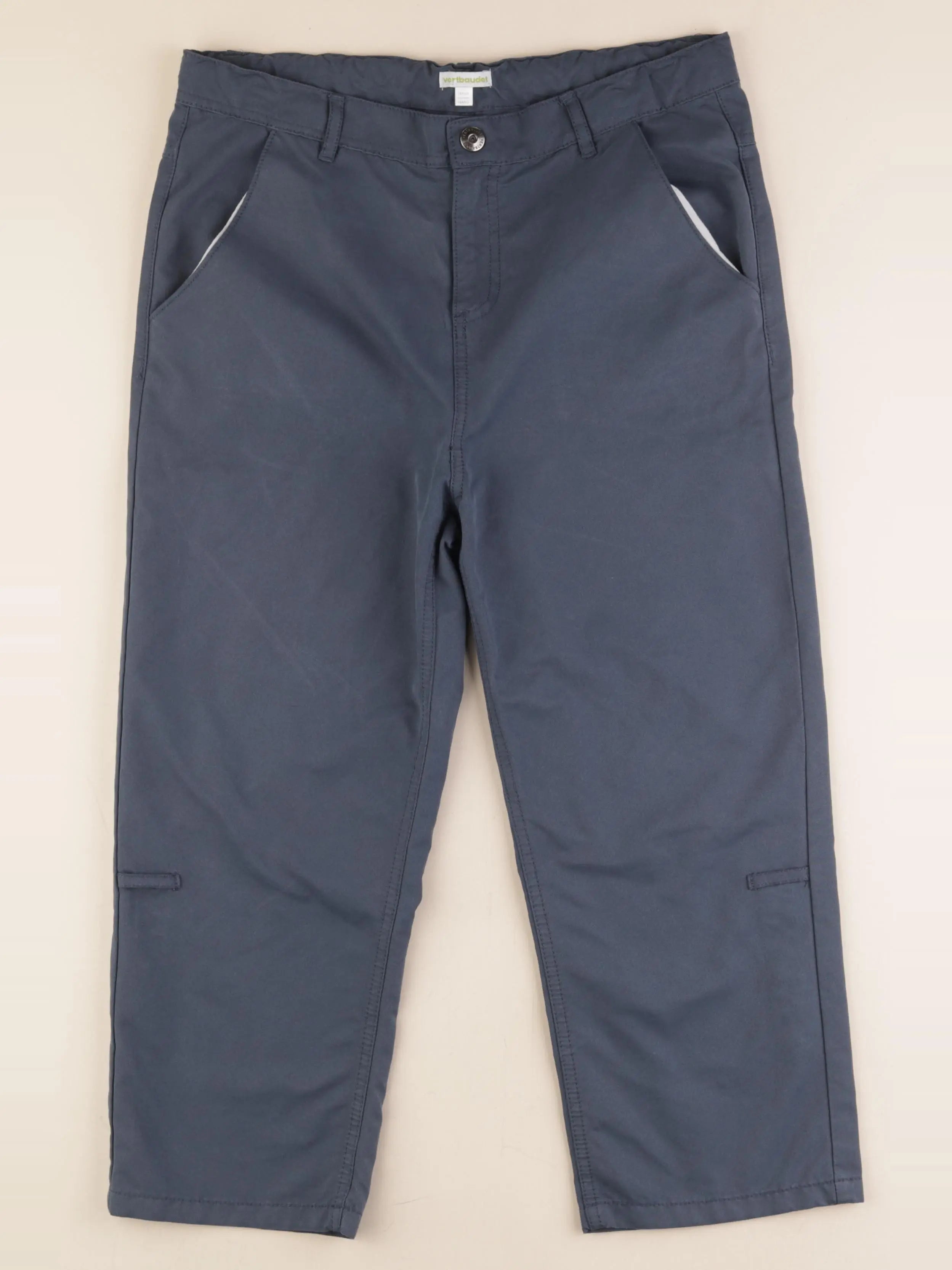 Vertbaudet - pantacourt bleu - 14 ans