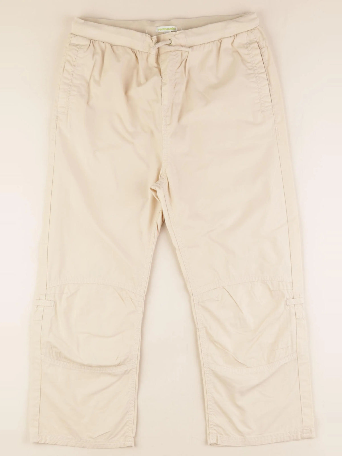 Vertbaudet - pantacourt beige - 14 ans