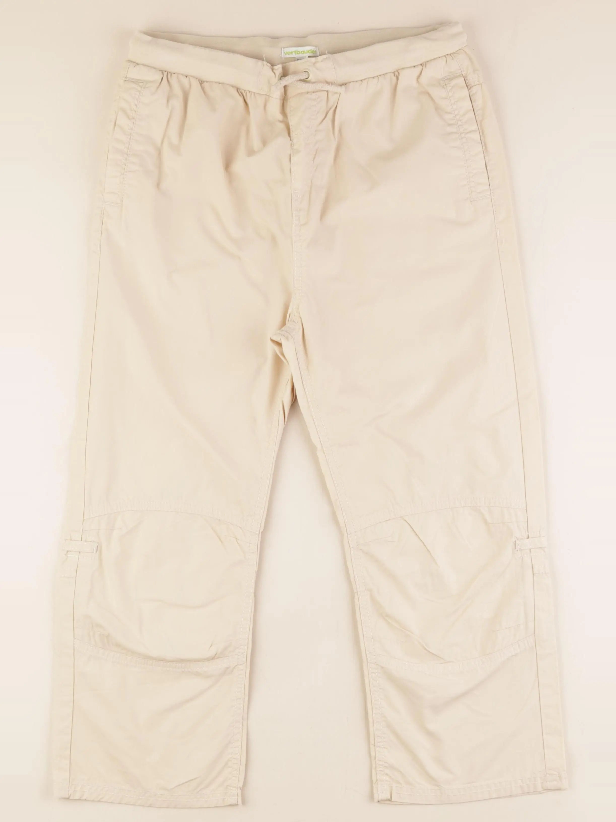 Vertbaudet - pantacourt beige - 14 ans