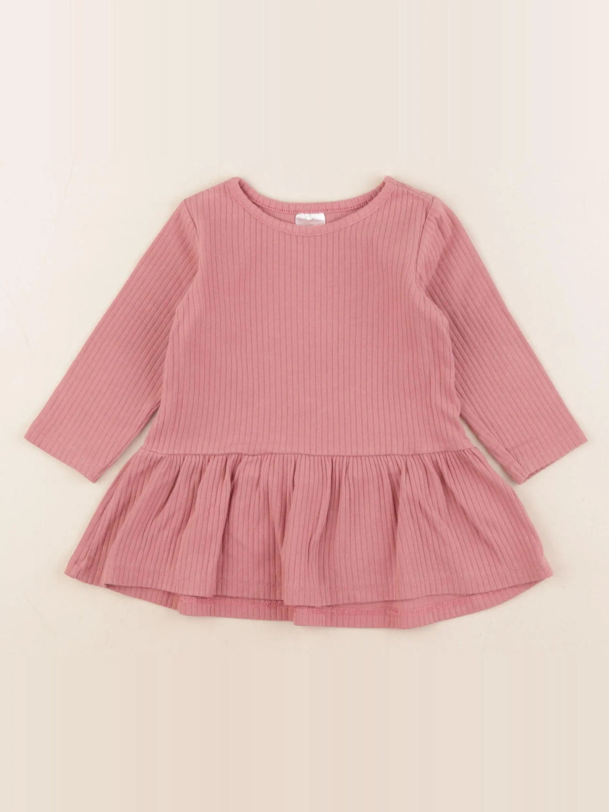H&M - robe rose - 6 mois