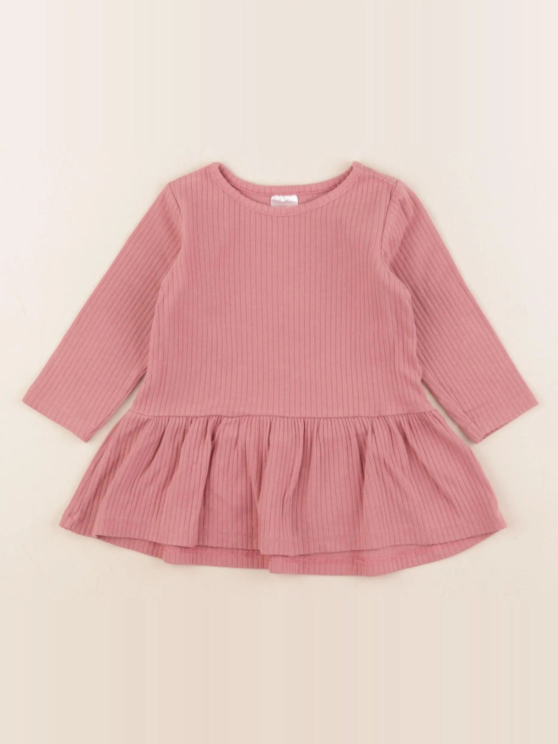 H&M - robe rose - 6 mois