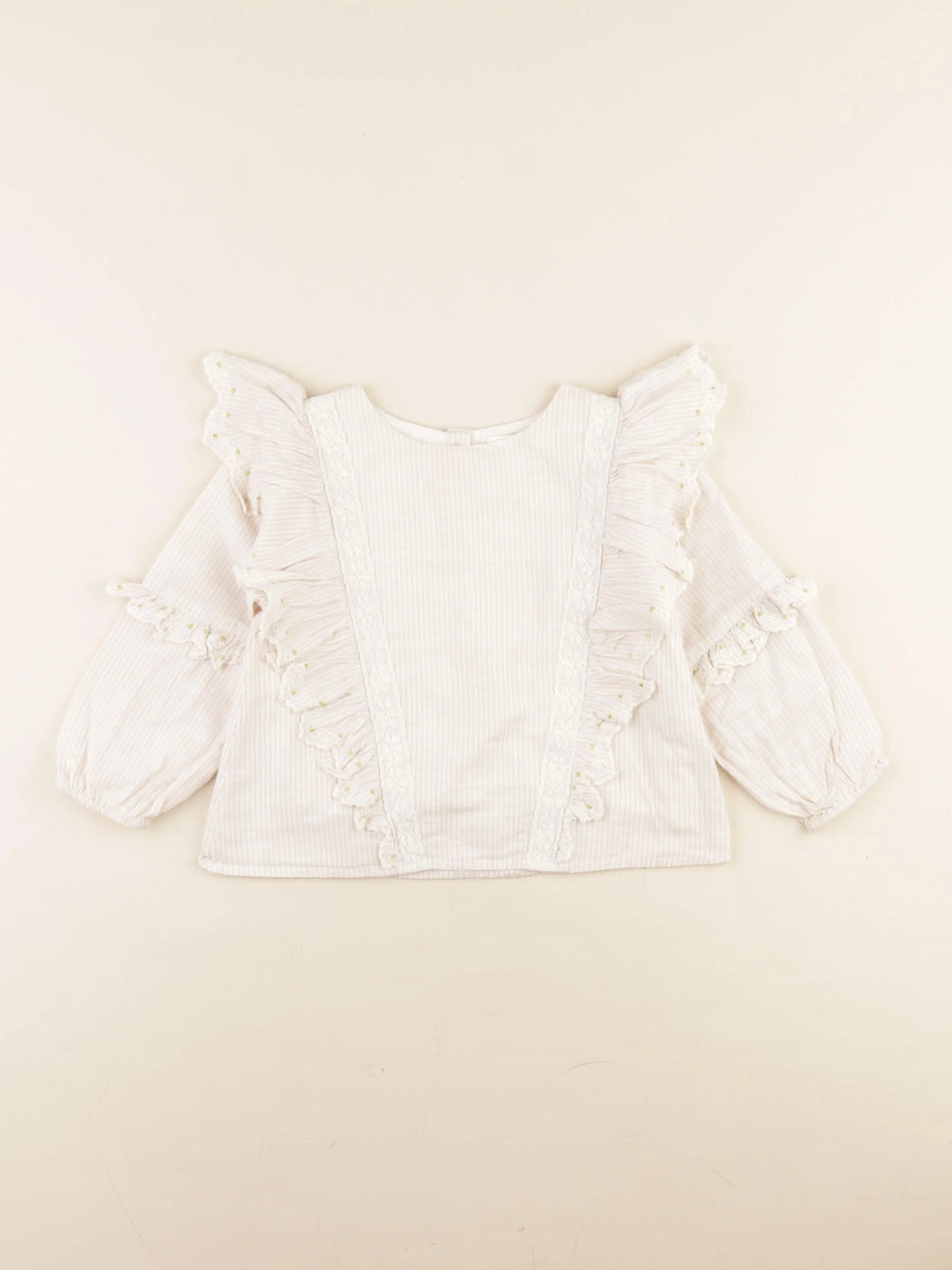 Louise Misha - blouse multicolore, or - 3 ans