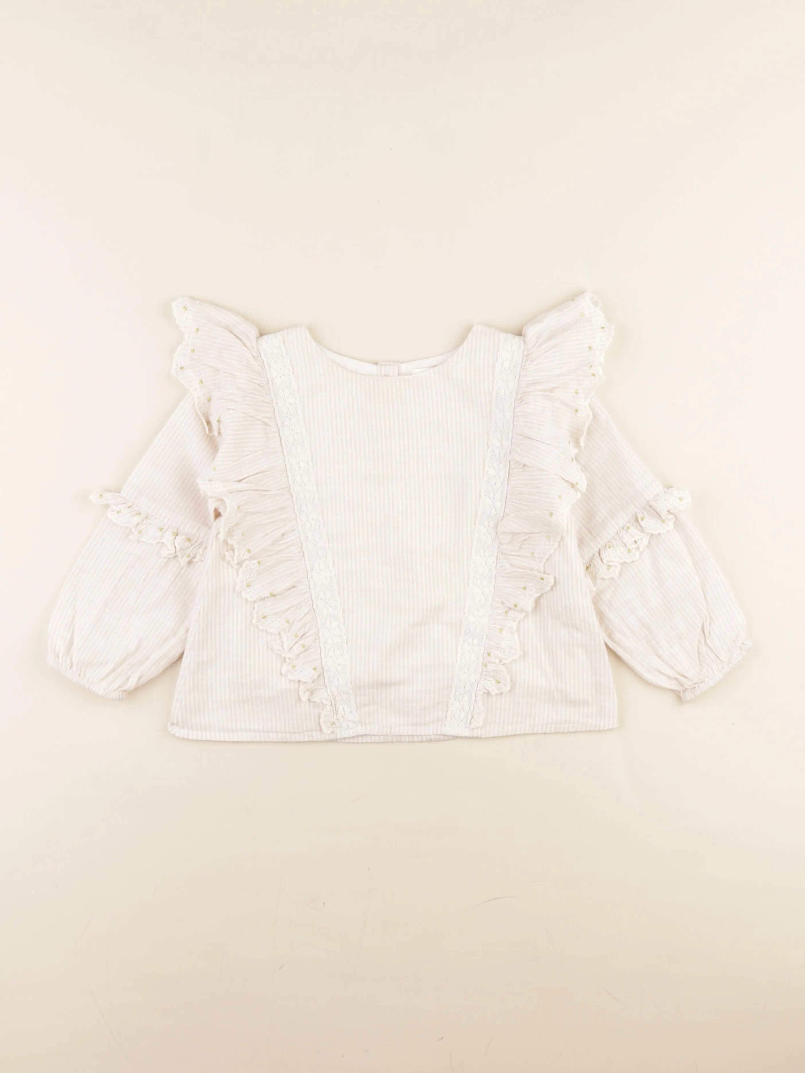 Louise Misha - blouse multicolore, or - 3 ans