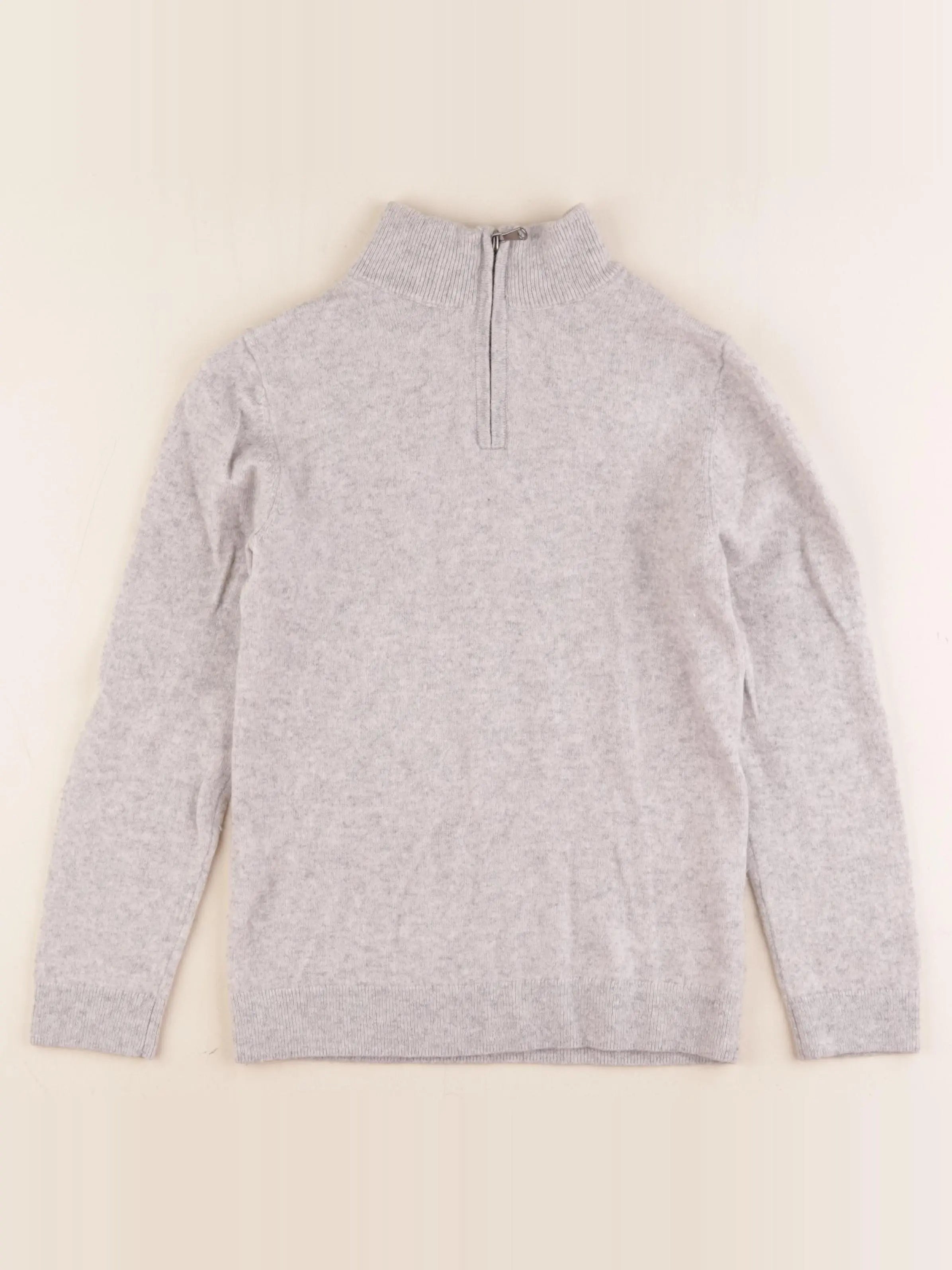 Monoprix - pull gris - 10 ans