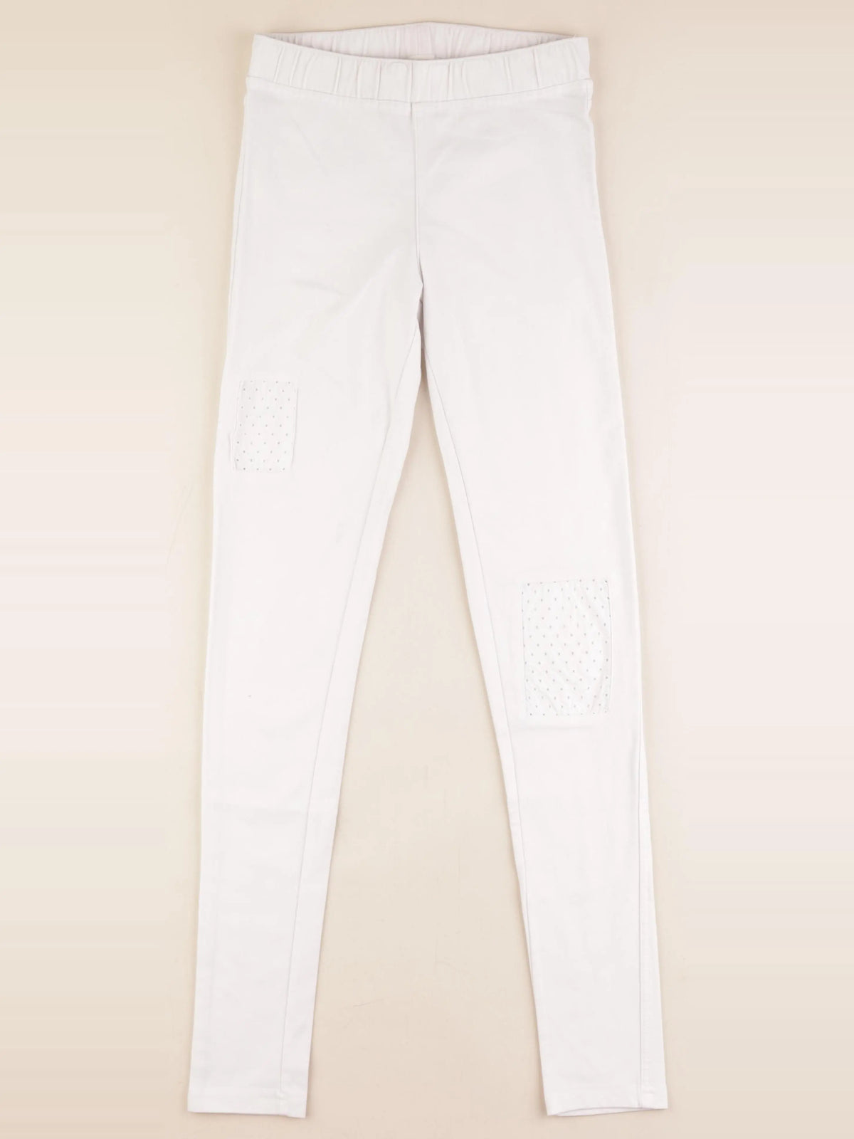 H&M - legging blanc - 13/14 ans
