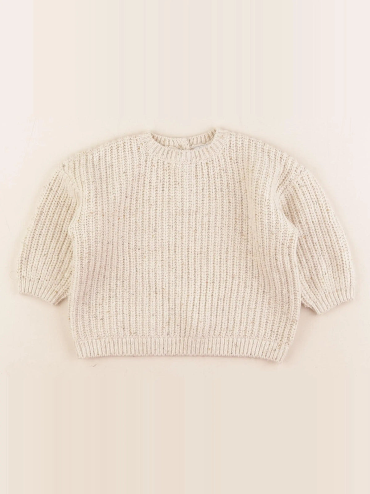 Vertbaudet - pull marron - 12 mois