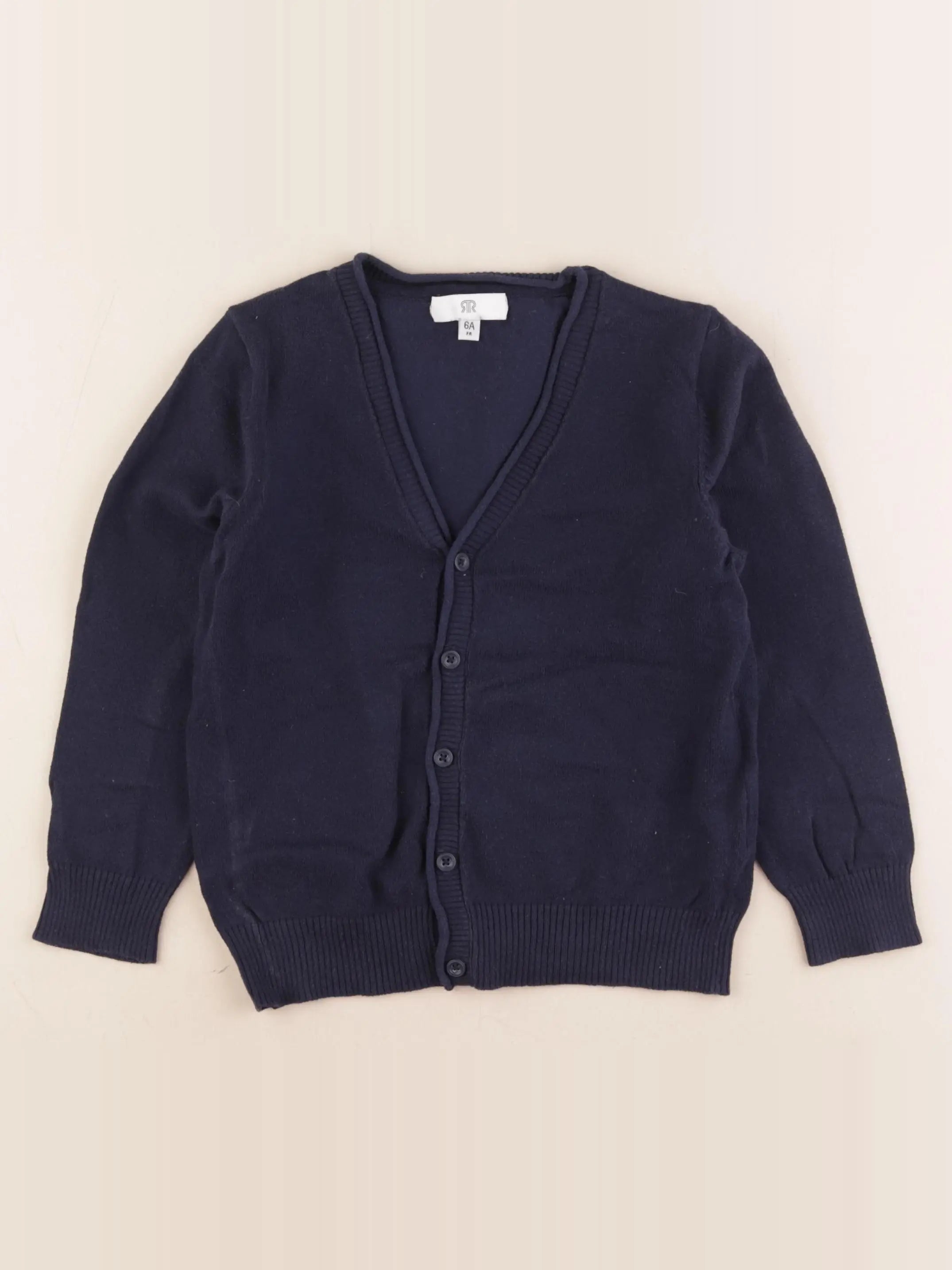 La Redoute - gilet bleu - 6 ans