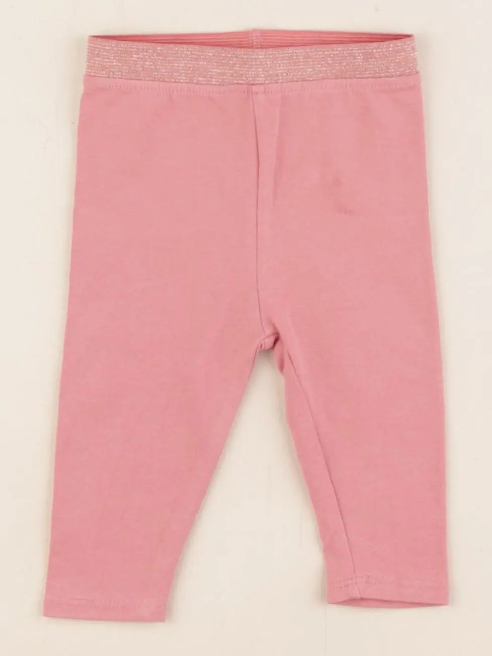 Vertbaudet - legging or, rose - 3 mois