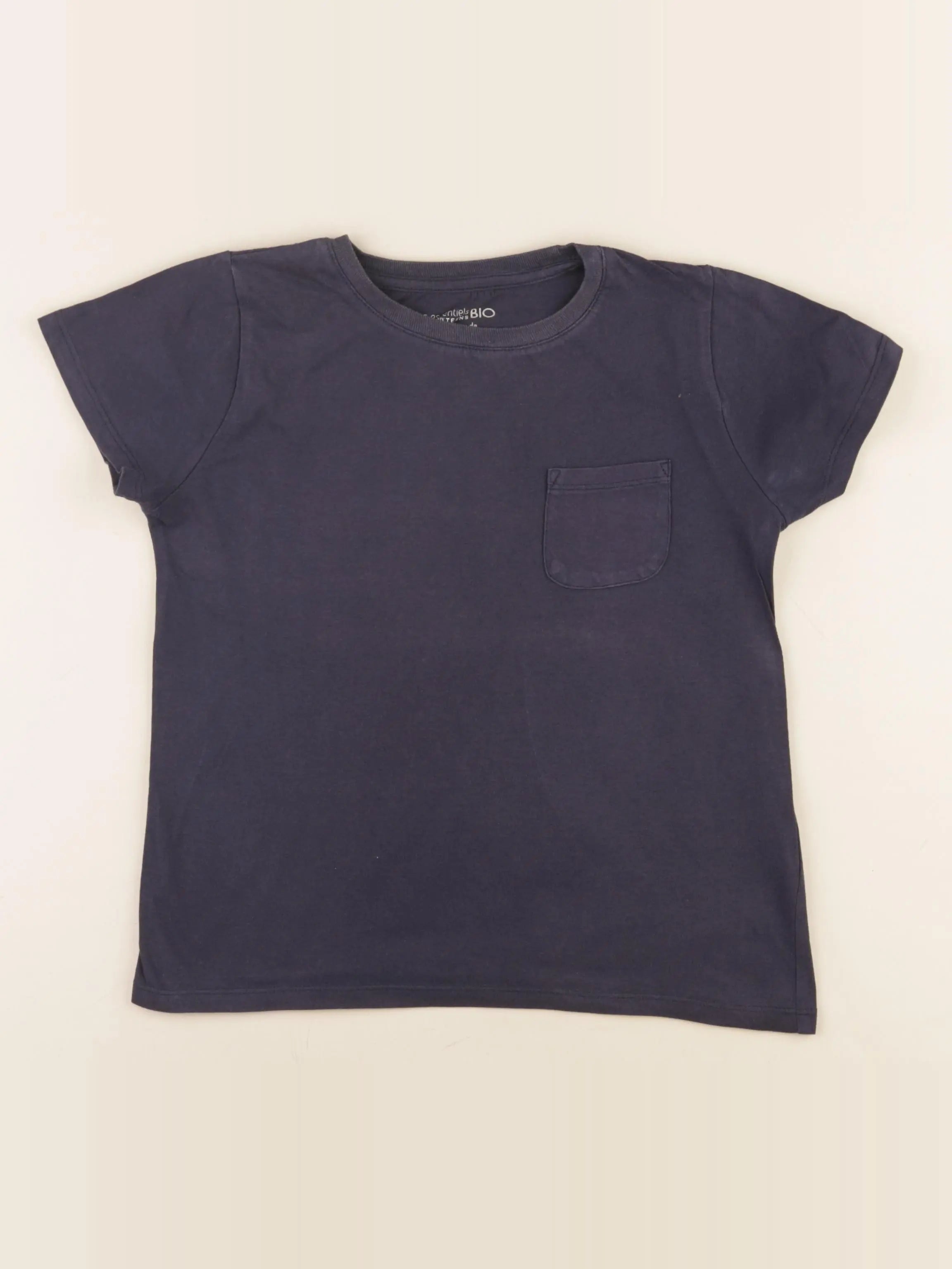 Monoprix - tee-shirt bleu - 10 ans