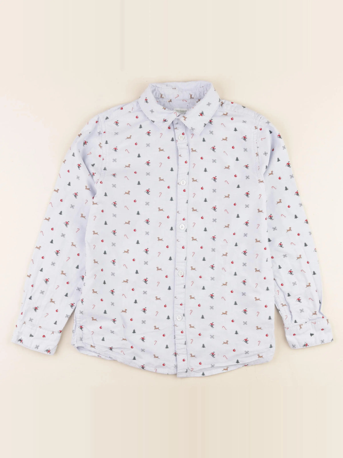 Vertbaudet - chemise bleu - 10 ans
