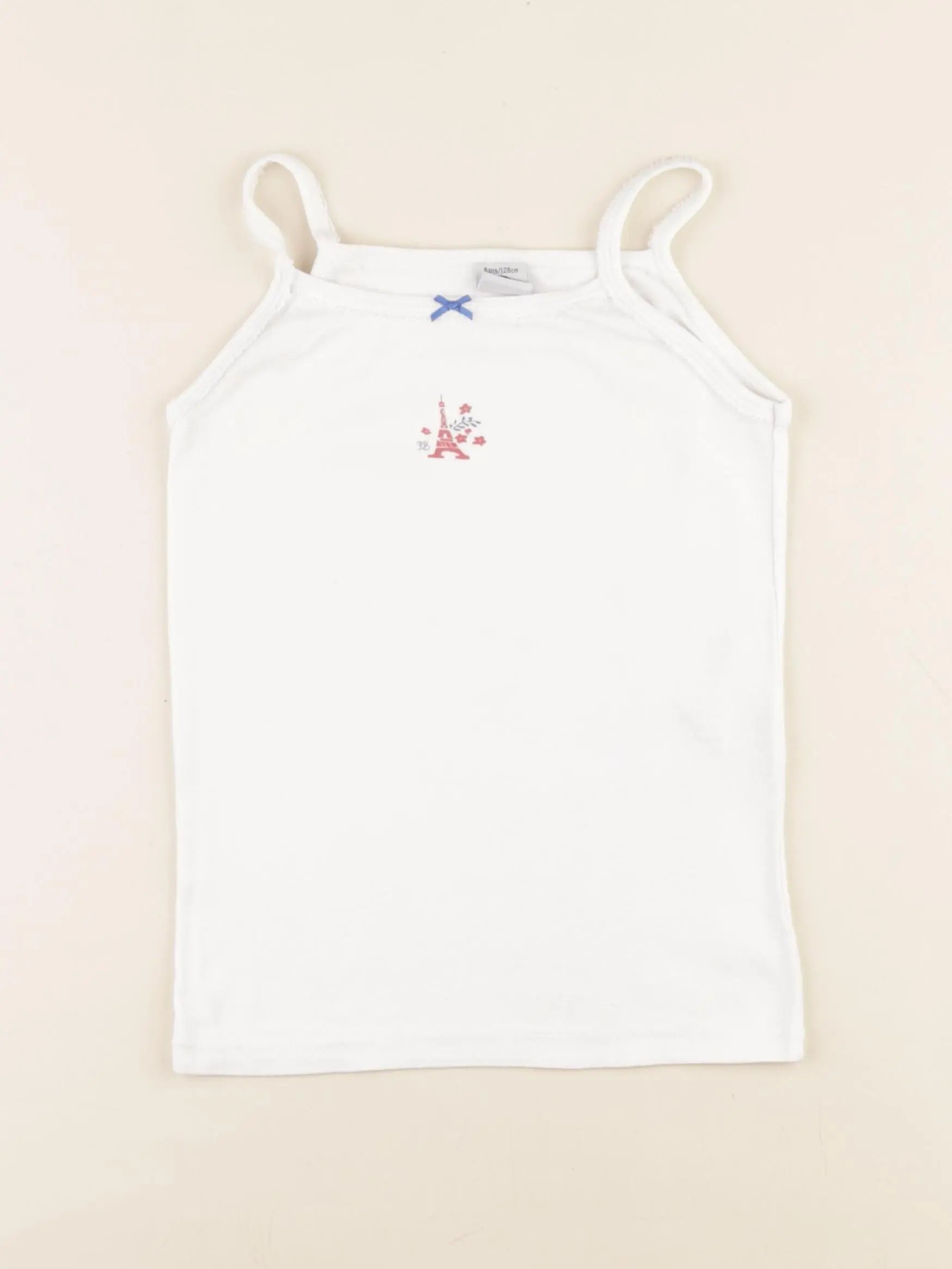 Petit Bateau - maillot de corps blanc - 8 ans