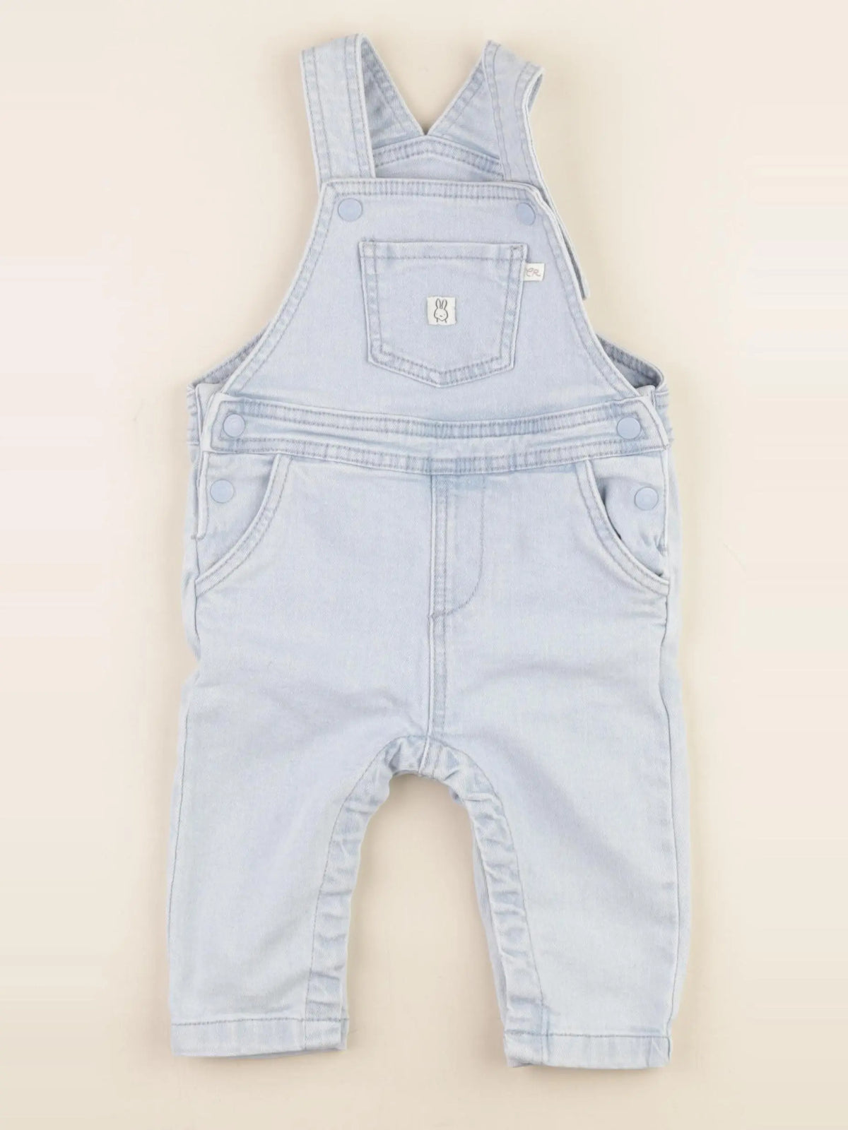 Cadet Rousselle - salopette bleu - 12 mois