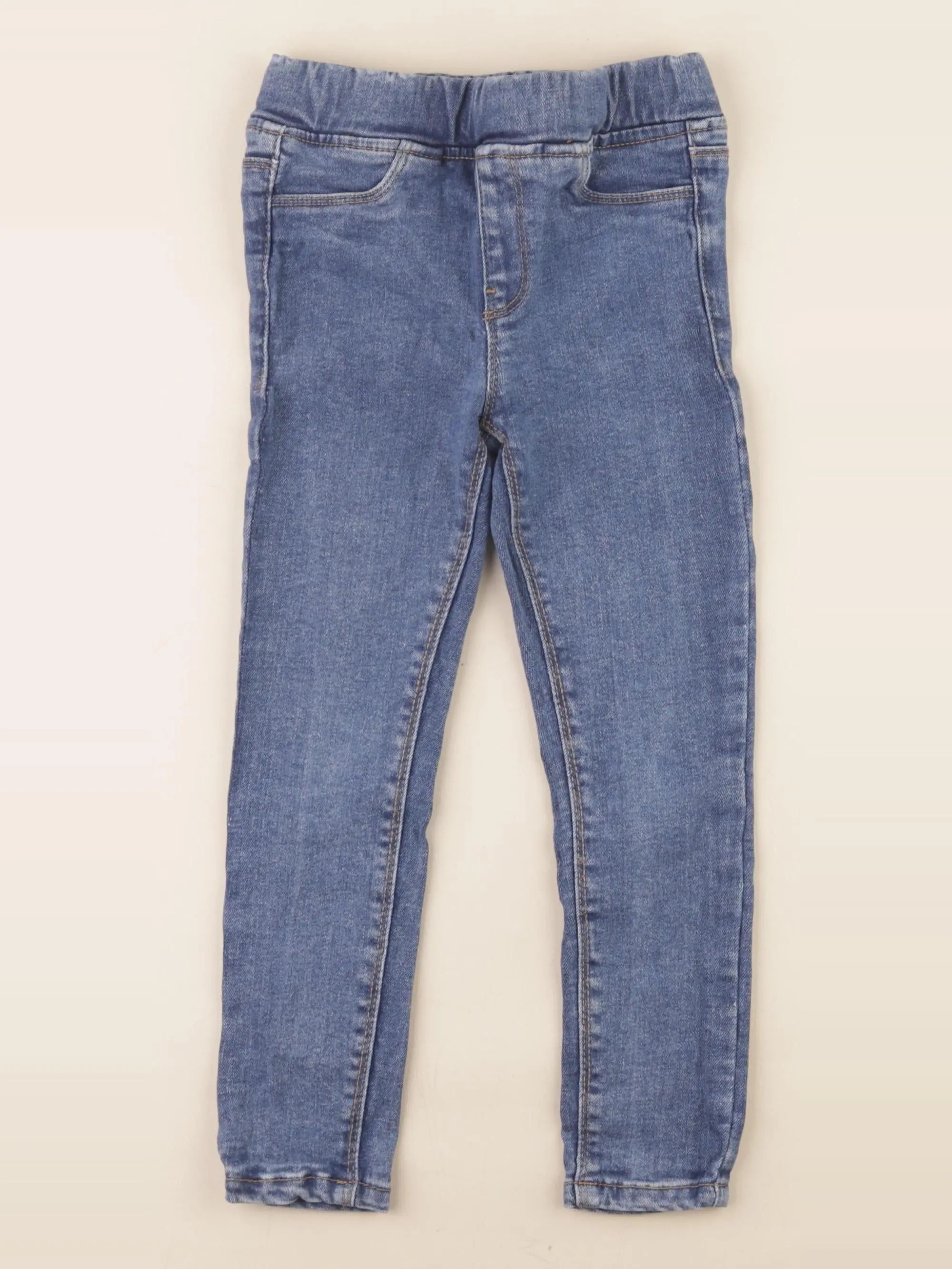 Vertbaudet - jegging bleu - 5 ans