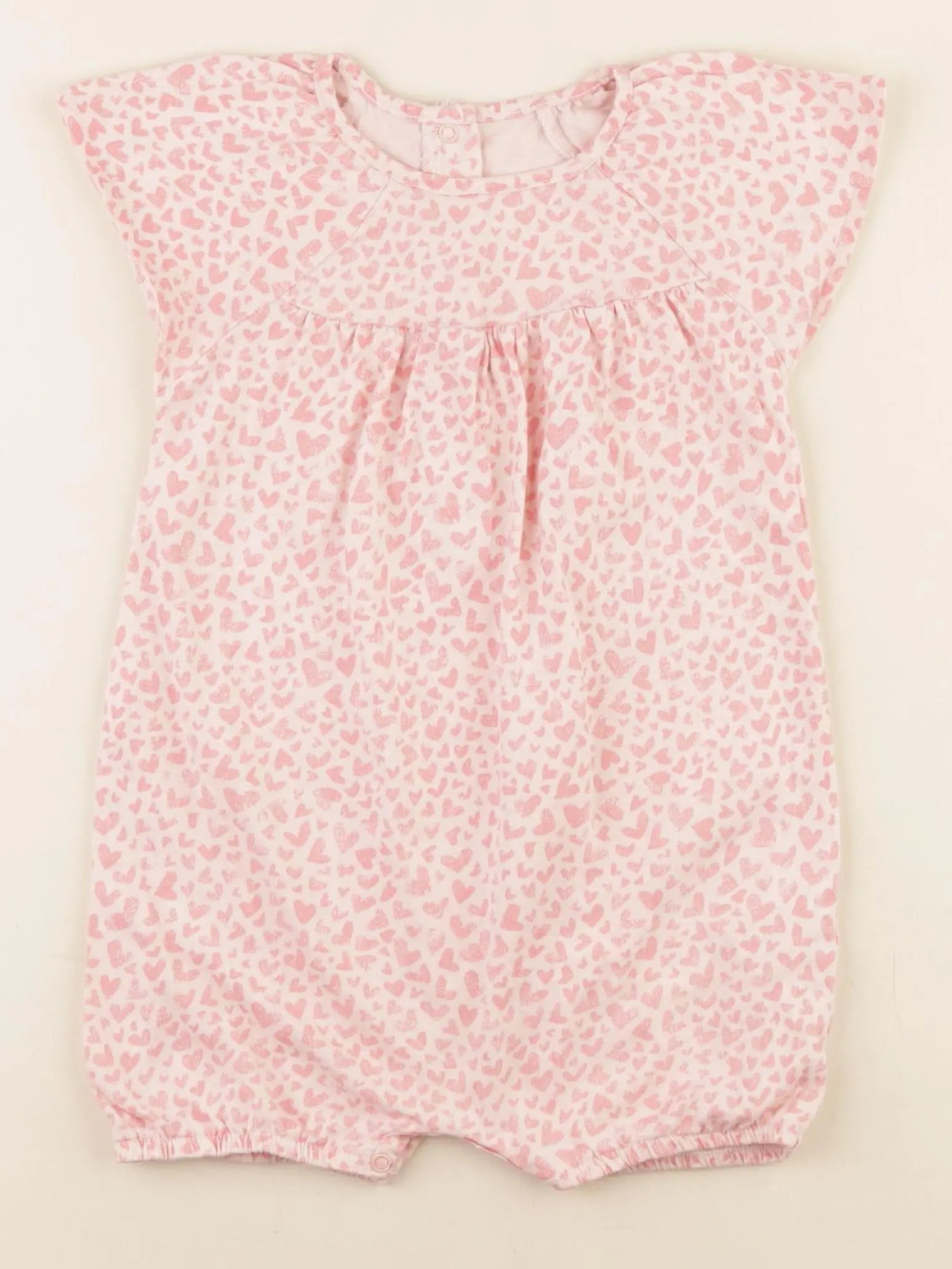 Vertbaudet - combinaison rose - 18 mois