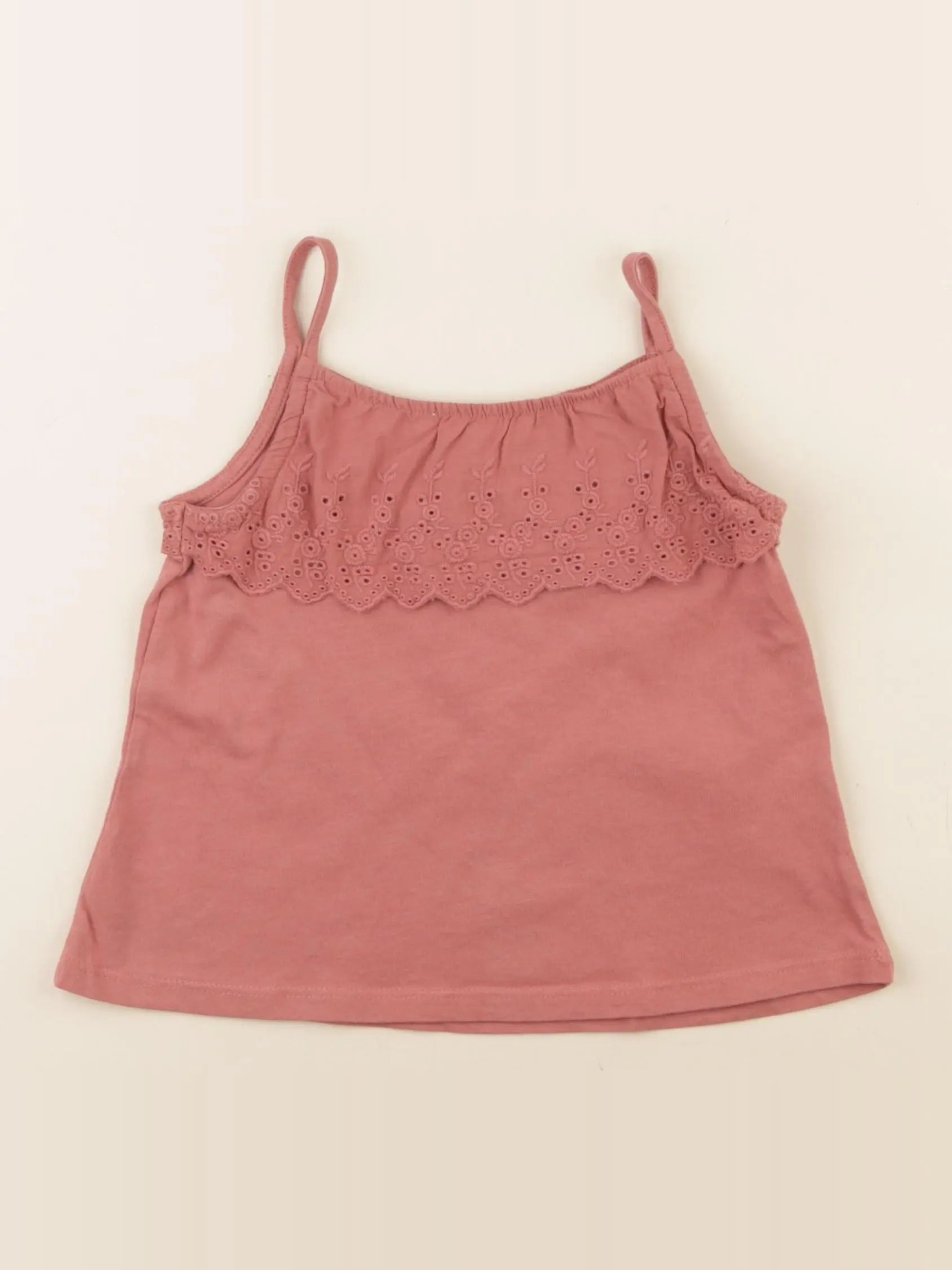 Vertbaudet - tee-shirt rose - 5 ans