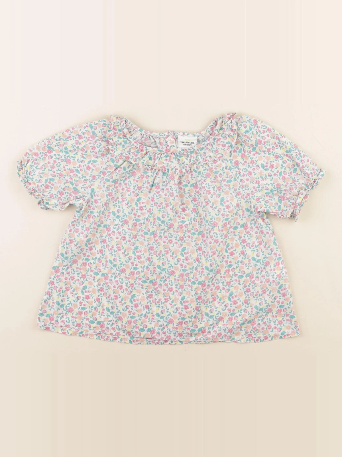 Tape à l'oeil - blouse multicolore - 18 mois