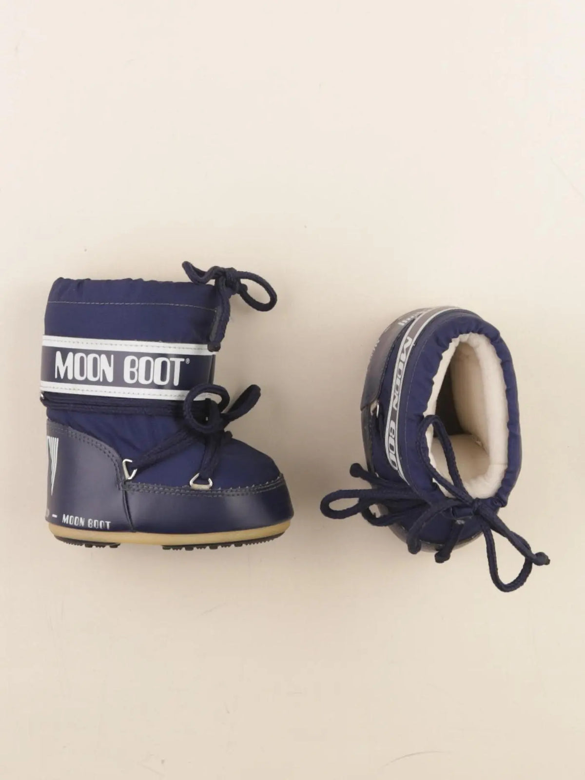 Moon Boots - boots ski bleu - pointure 19/22