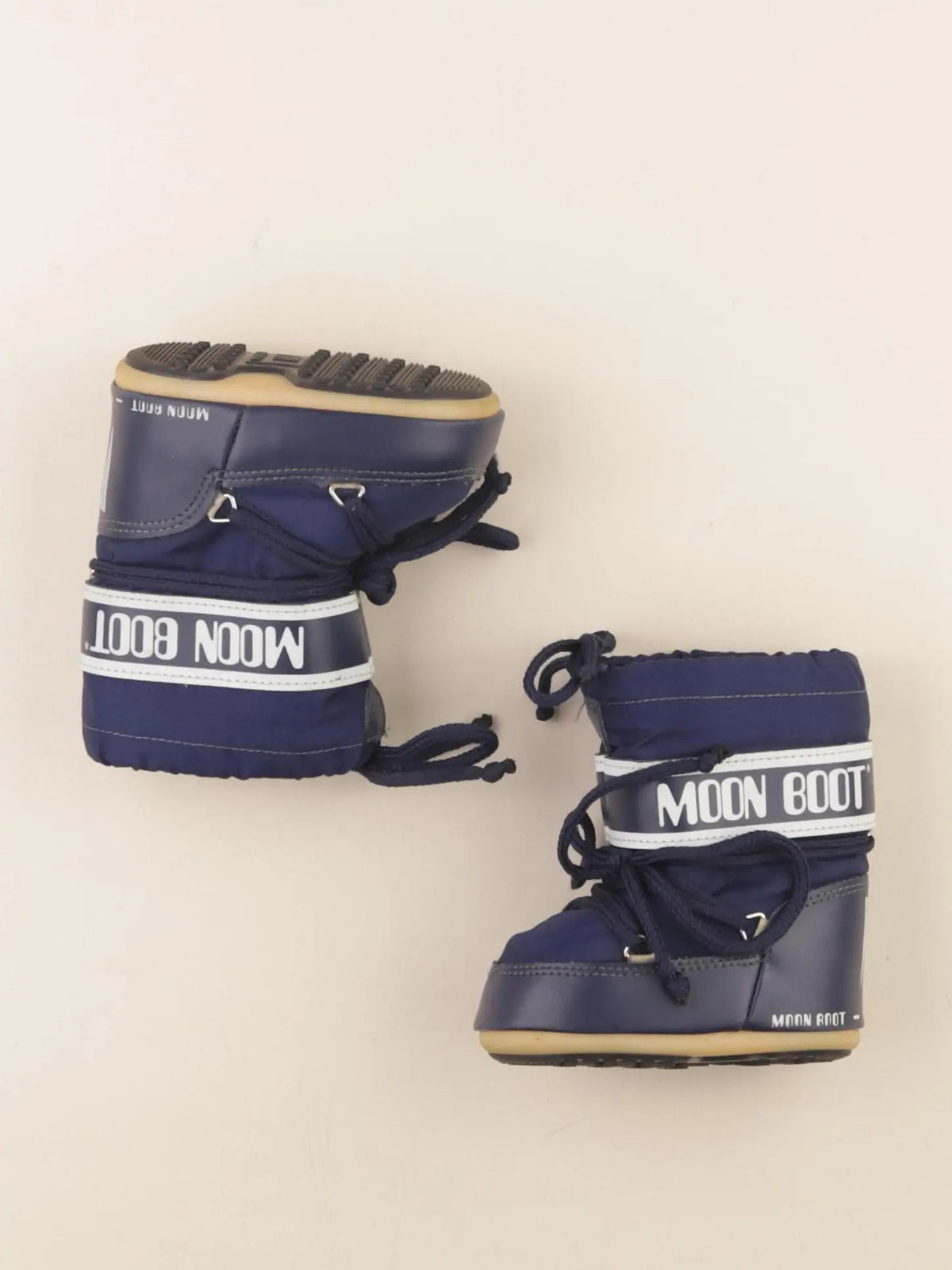 Moon Boots - boots ski bleu - pointure 19/22