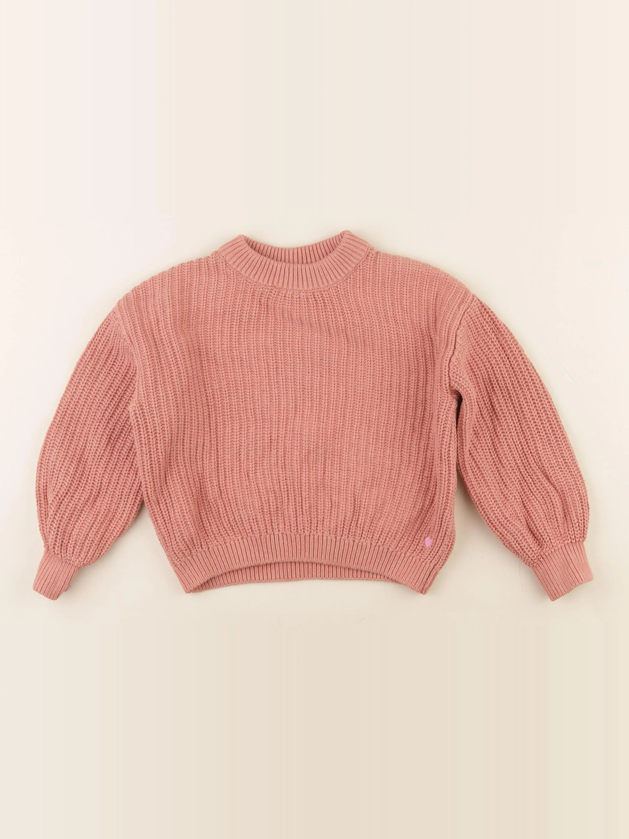 Vertbaudet - pull rose - 5 ans