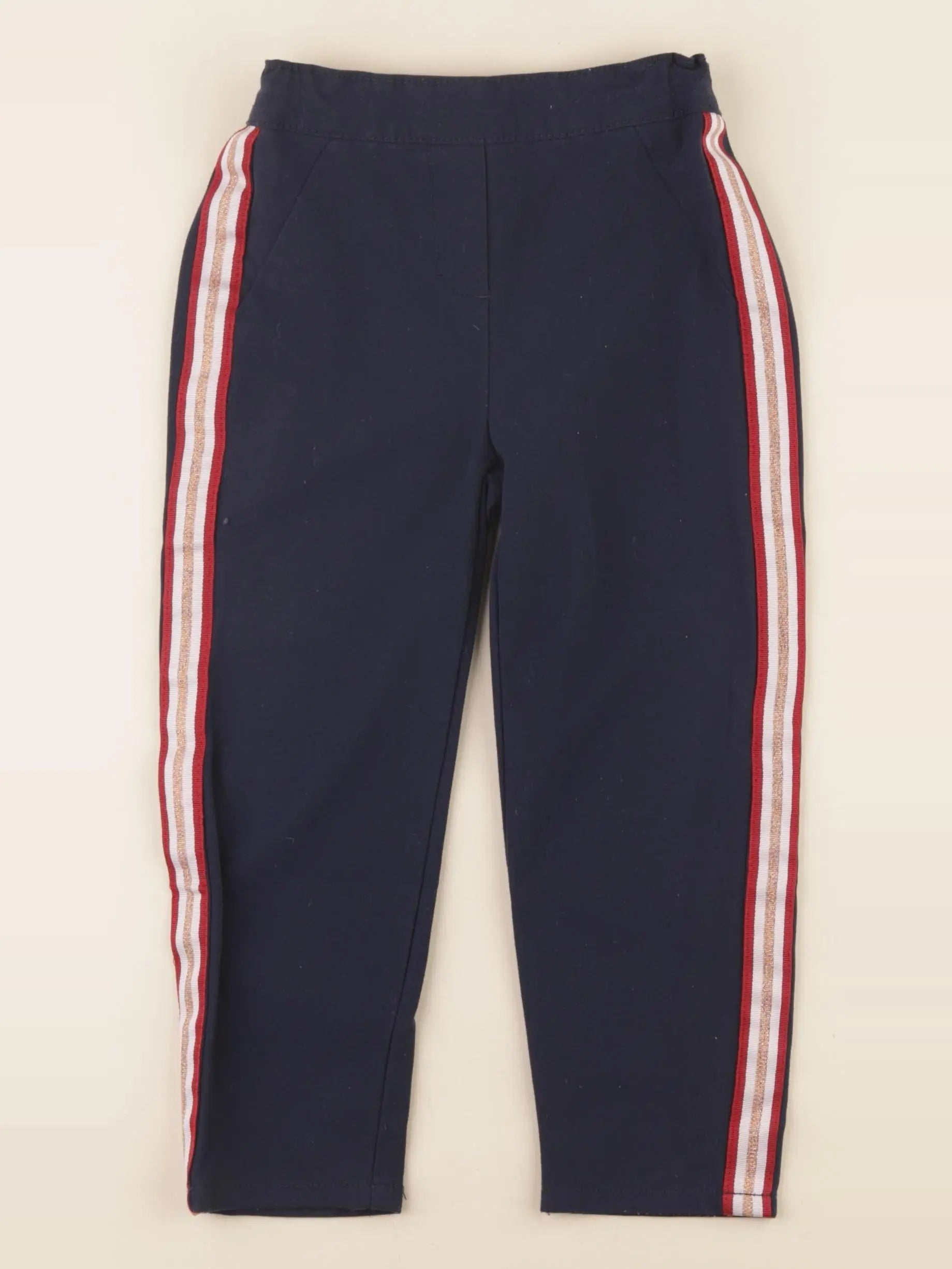 Vertbaudet - pantalon bleu - 4 ans