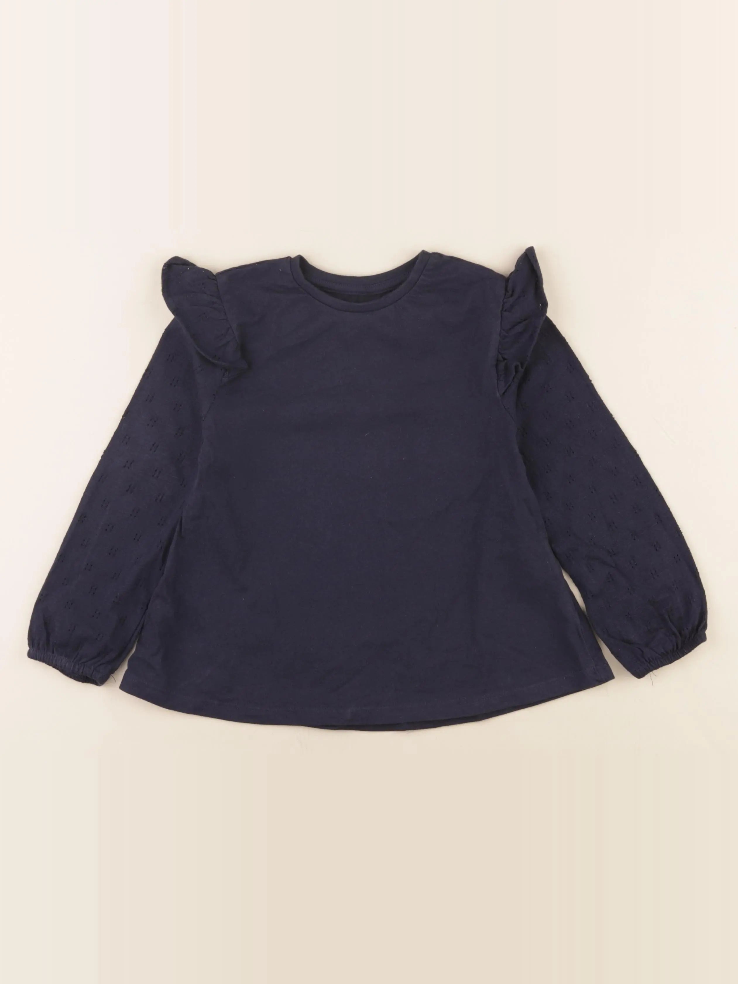 Vertbaudet - tee-shirt bleu - 6 ans