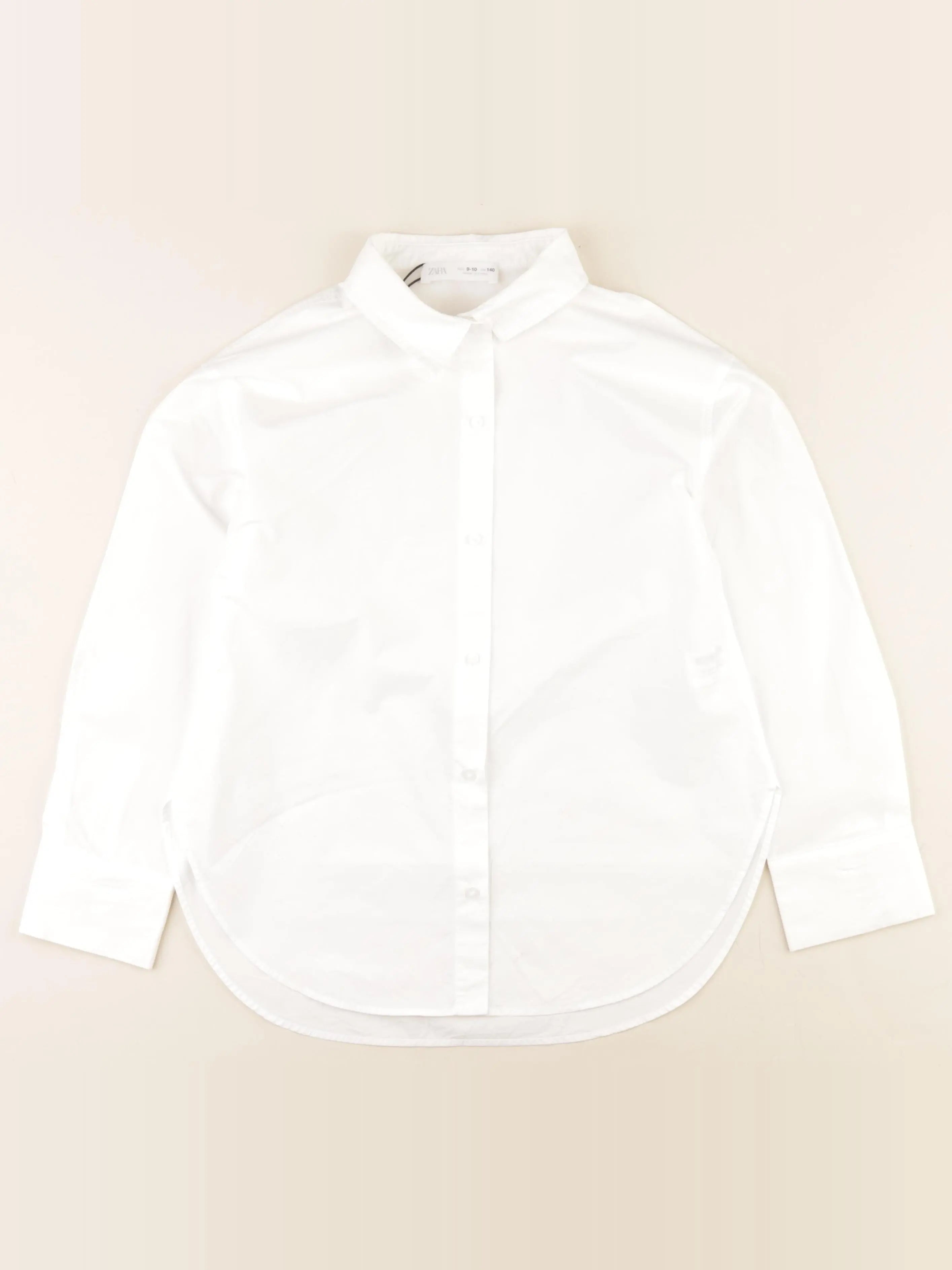 Zara - chemise blanc - 9/10 ans