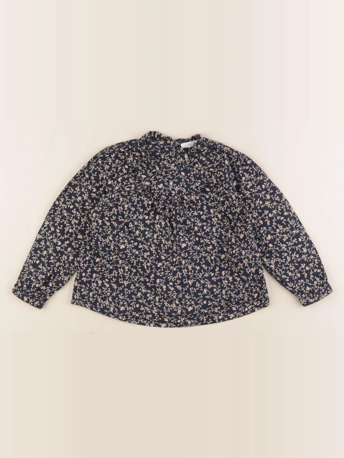Vertbaudet - blouse bleu - 3 ans