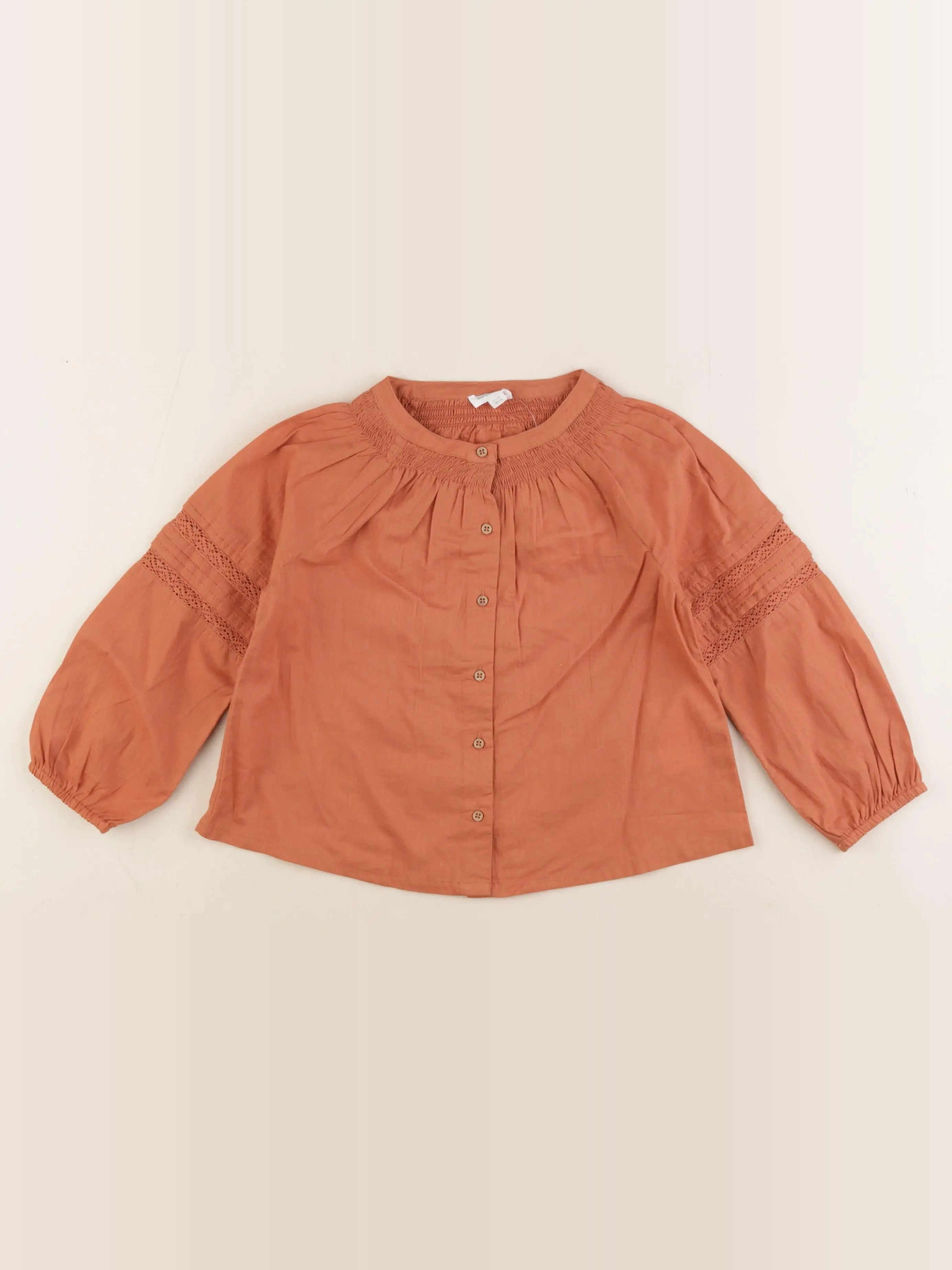 Vertbaudet - blouse marron - 36 mois