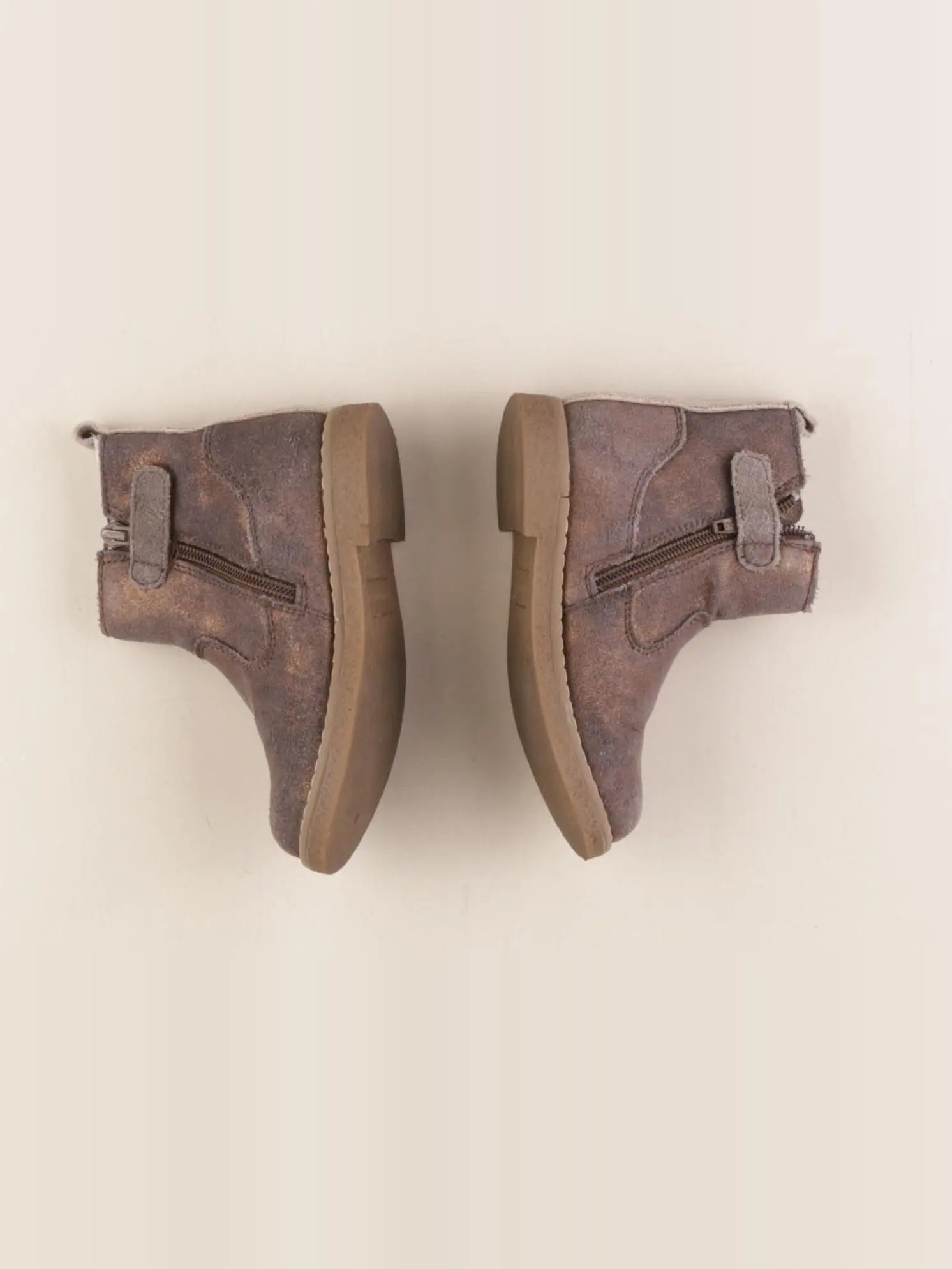 Vertbaudet - boots bronze - pointure 25