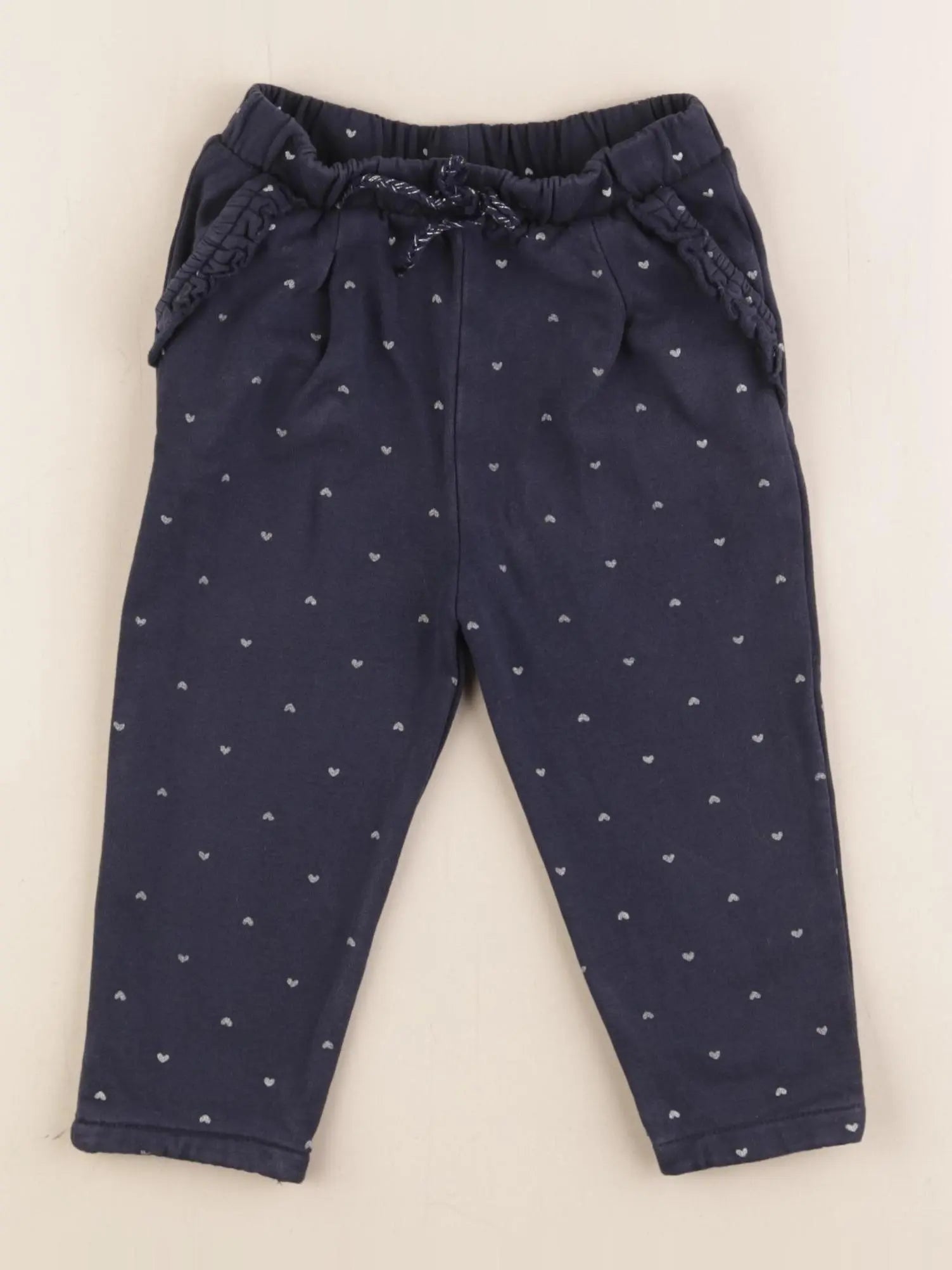 Vertbaudet - pantalon bleu - 2 ans