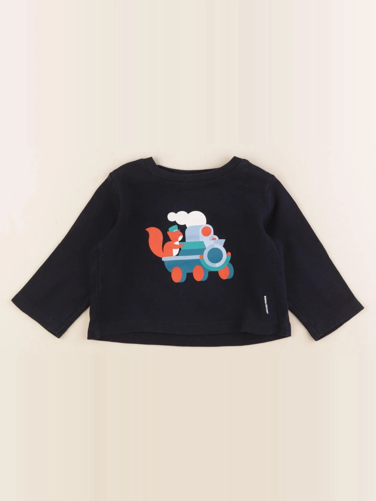Jacadi - tee-shirt bleu - 18 mois