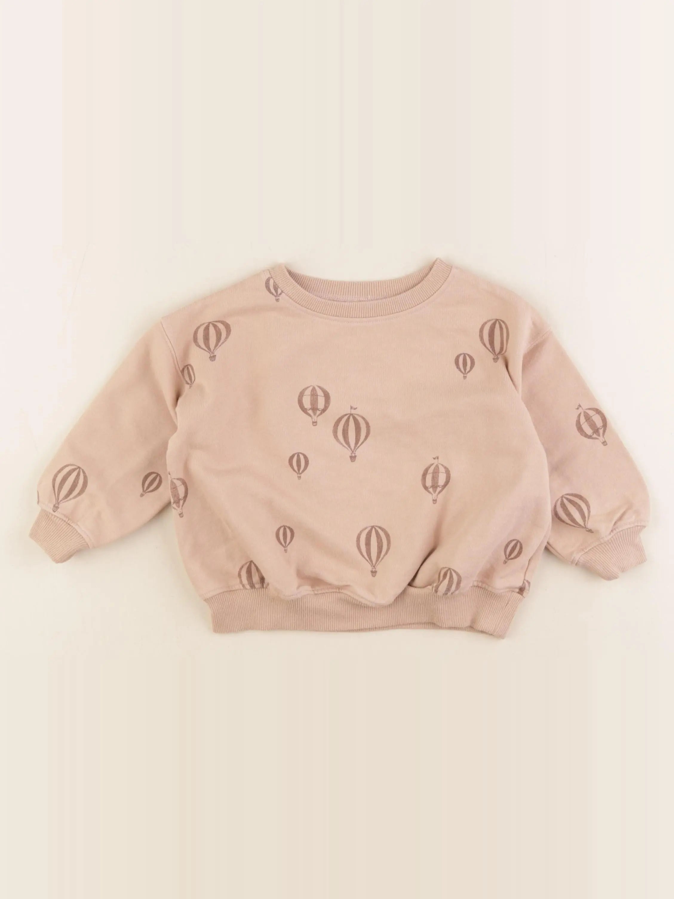 Rylee + Cru - sweat marron - 6/12 mois