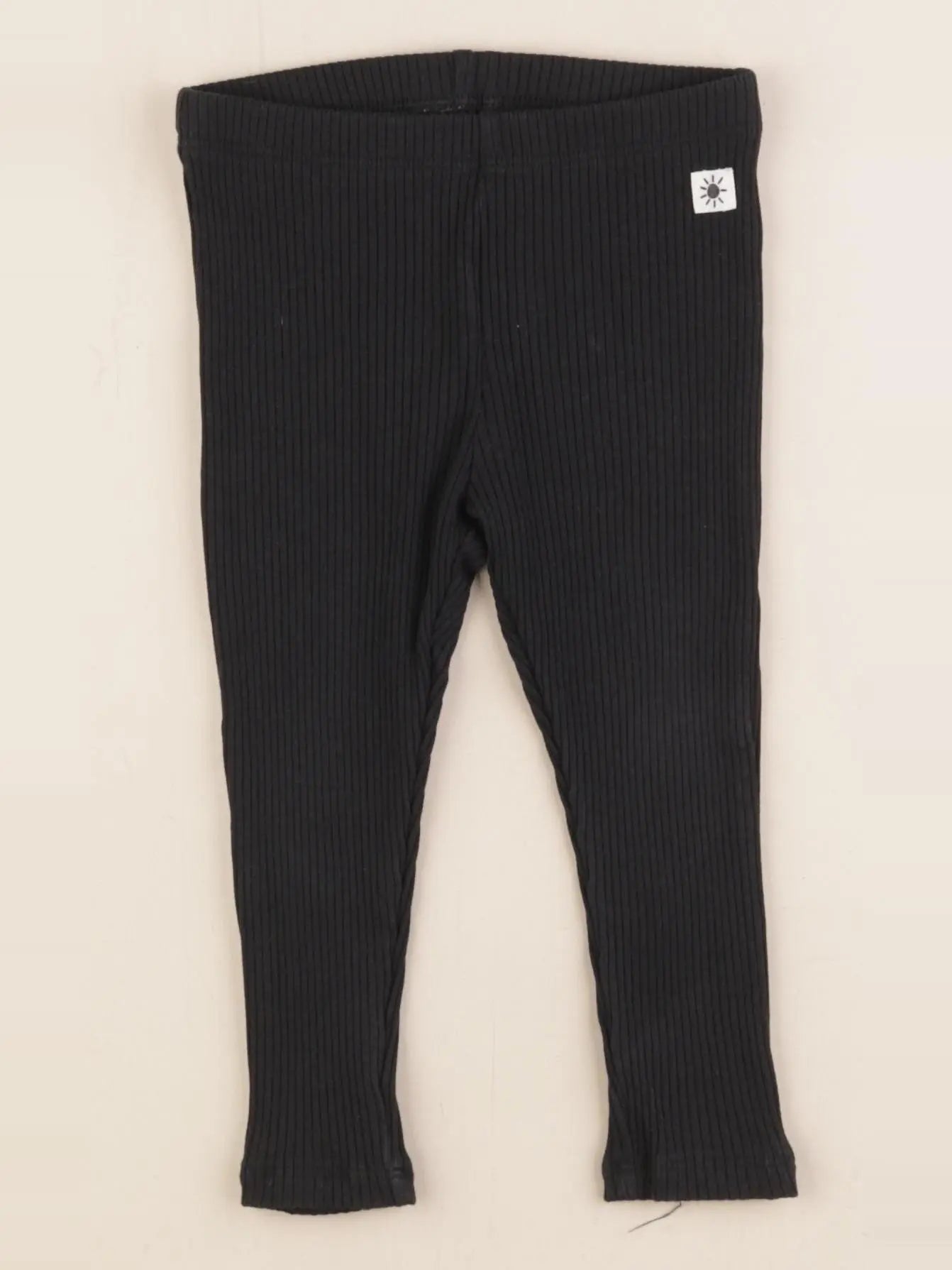 Lindex - legging noir - 9/12 mois