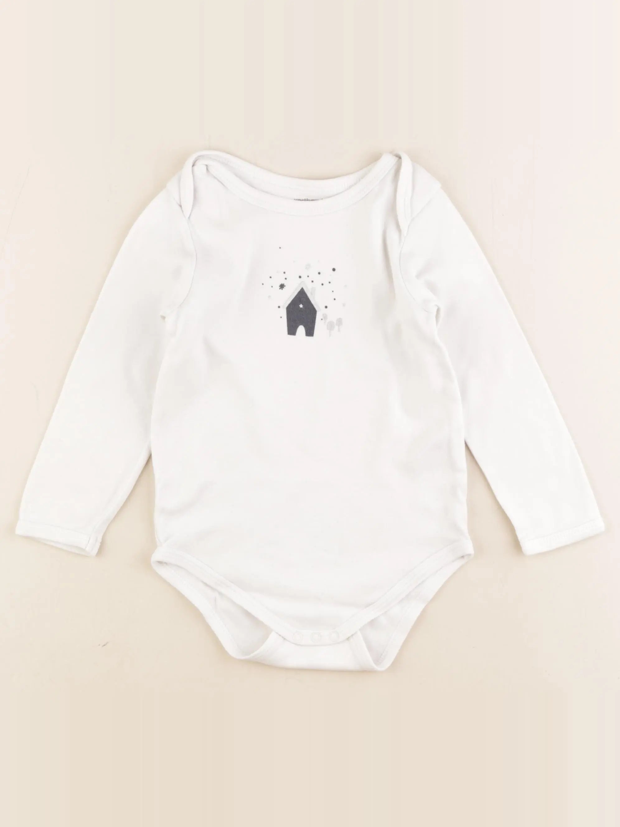 Vertbaudet - body blanc - 3 ans