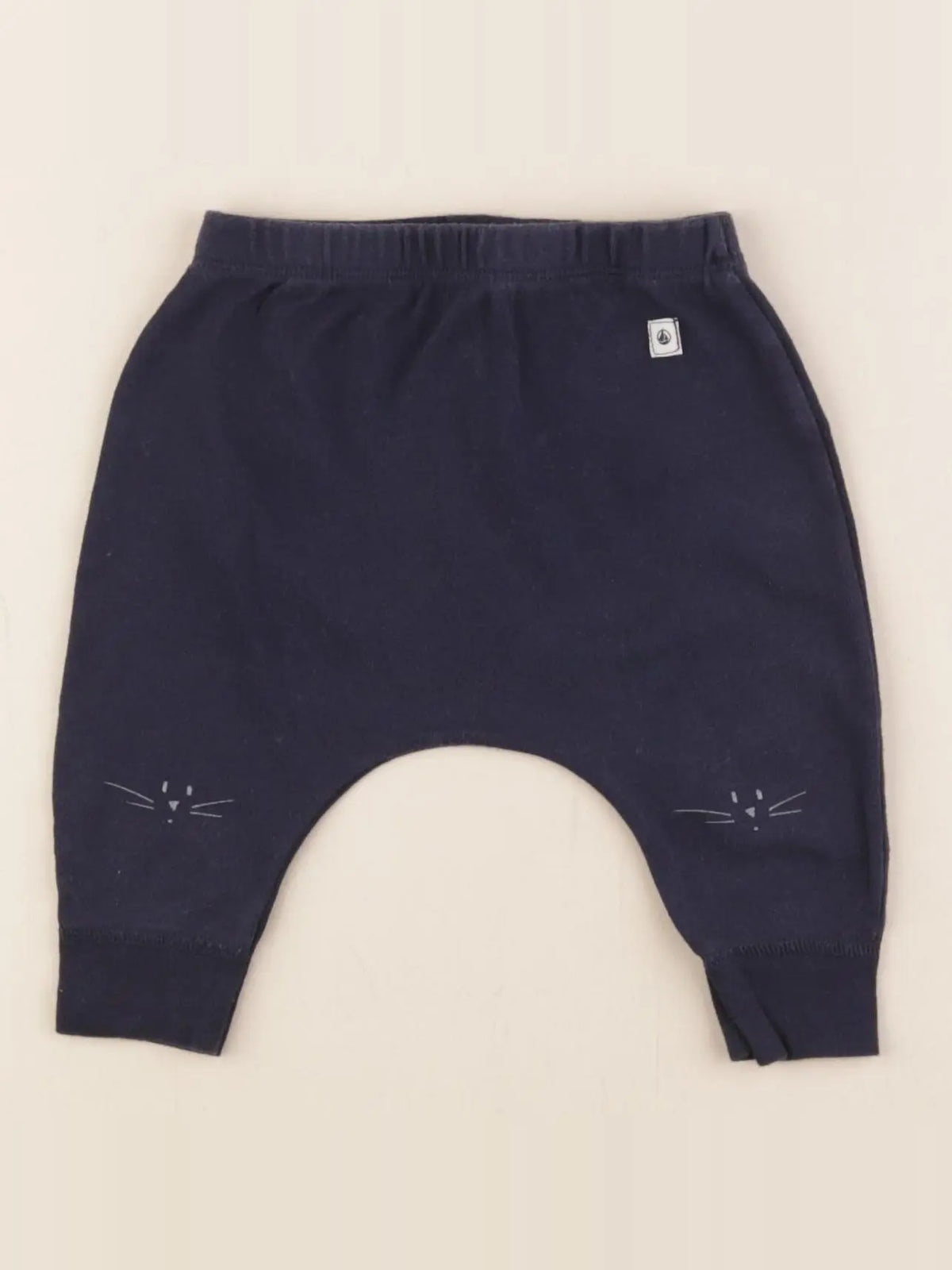 Petit Bateau - legging bleu - 3 mois