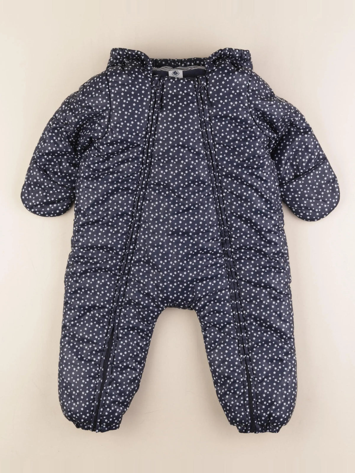 Petit Bateau - combi-pilote bleu - 18 mois