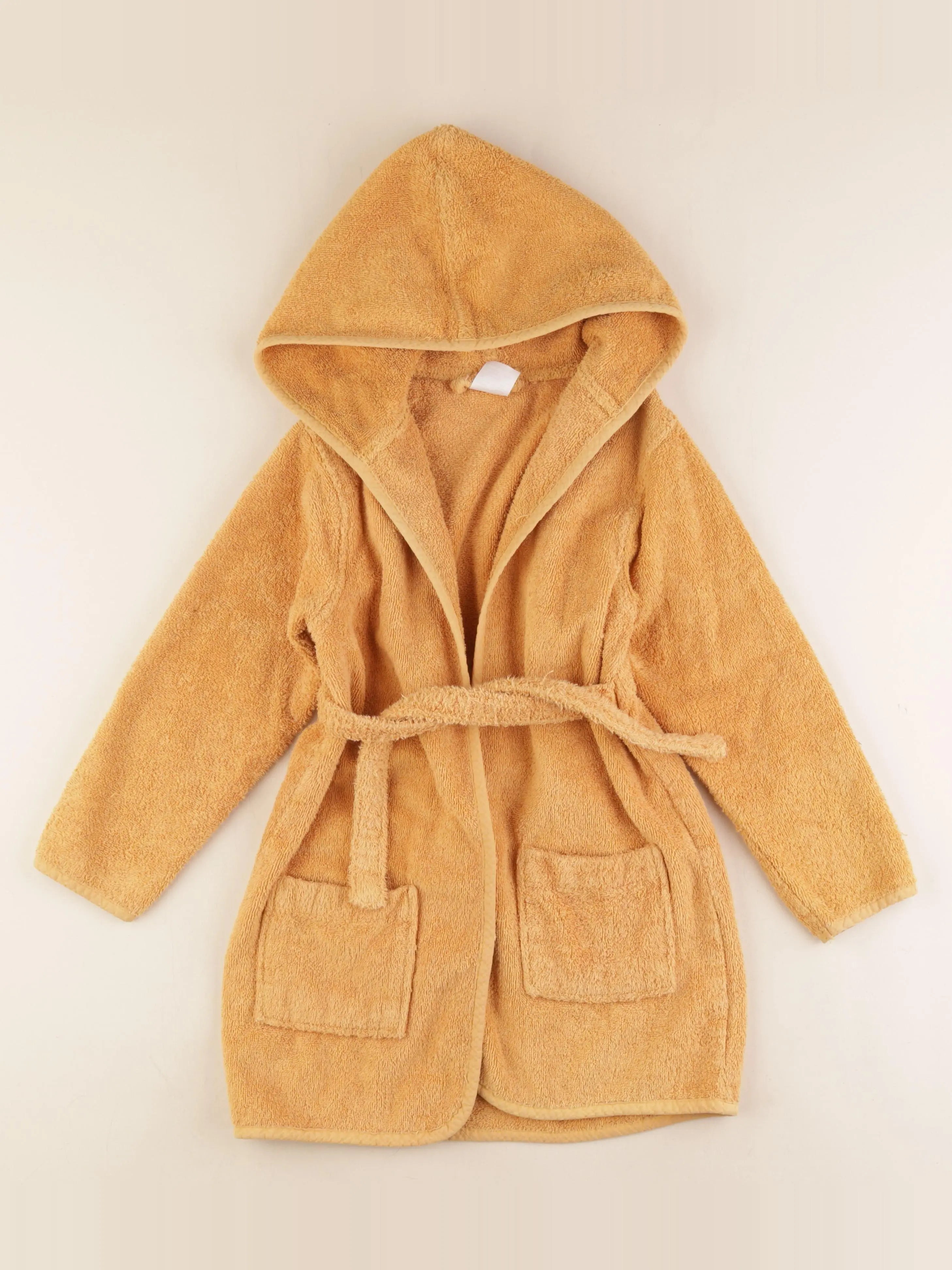 Vertbaudet - peignoir jaune - 8 ans