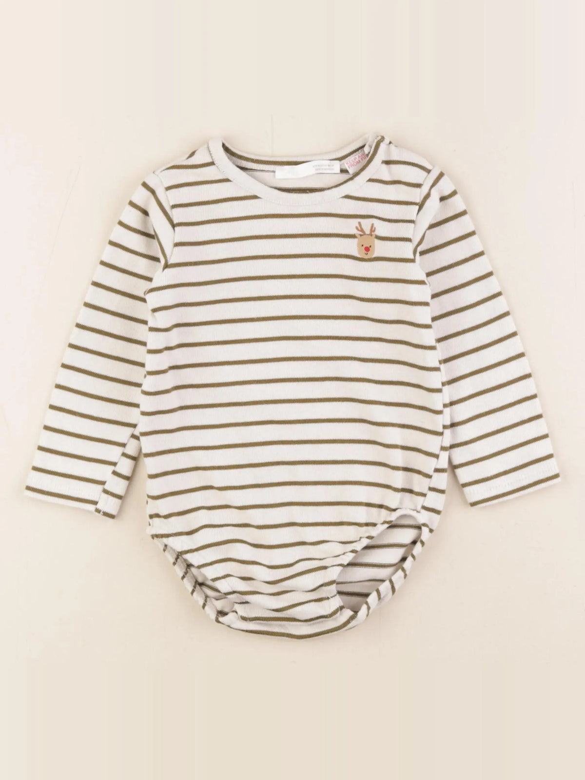 Zara - combinaison beige - 9/12 mois