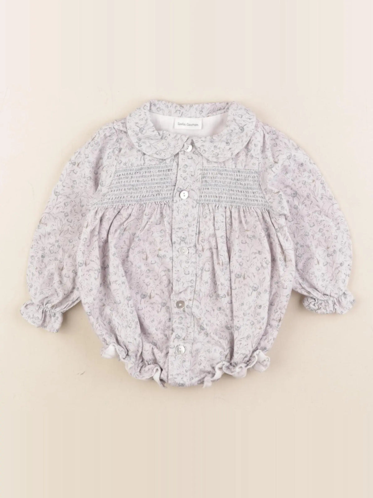 Dona Carmen - combinaison gris - 3 mois