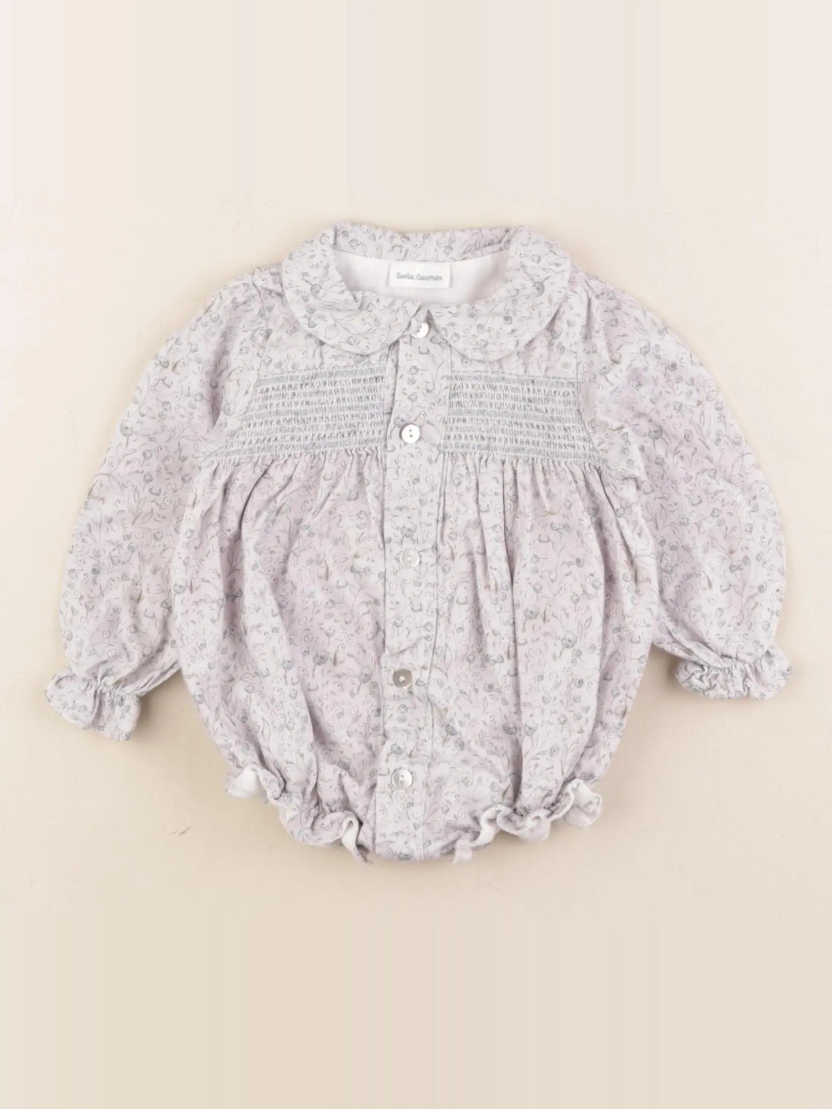 Dona Carmen - combinaison gris - 3 mois