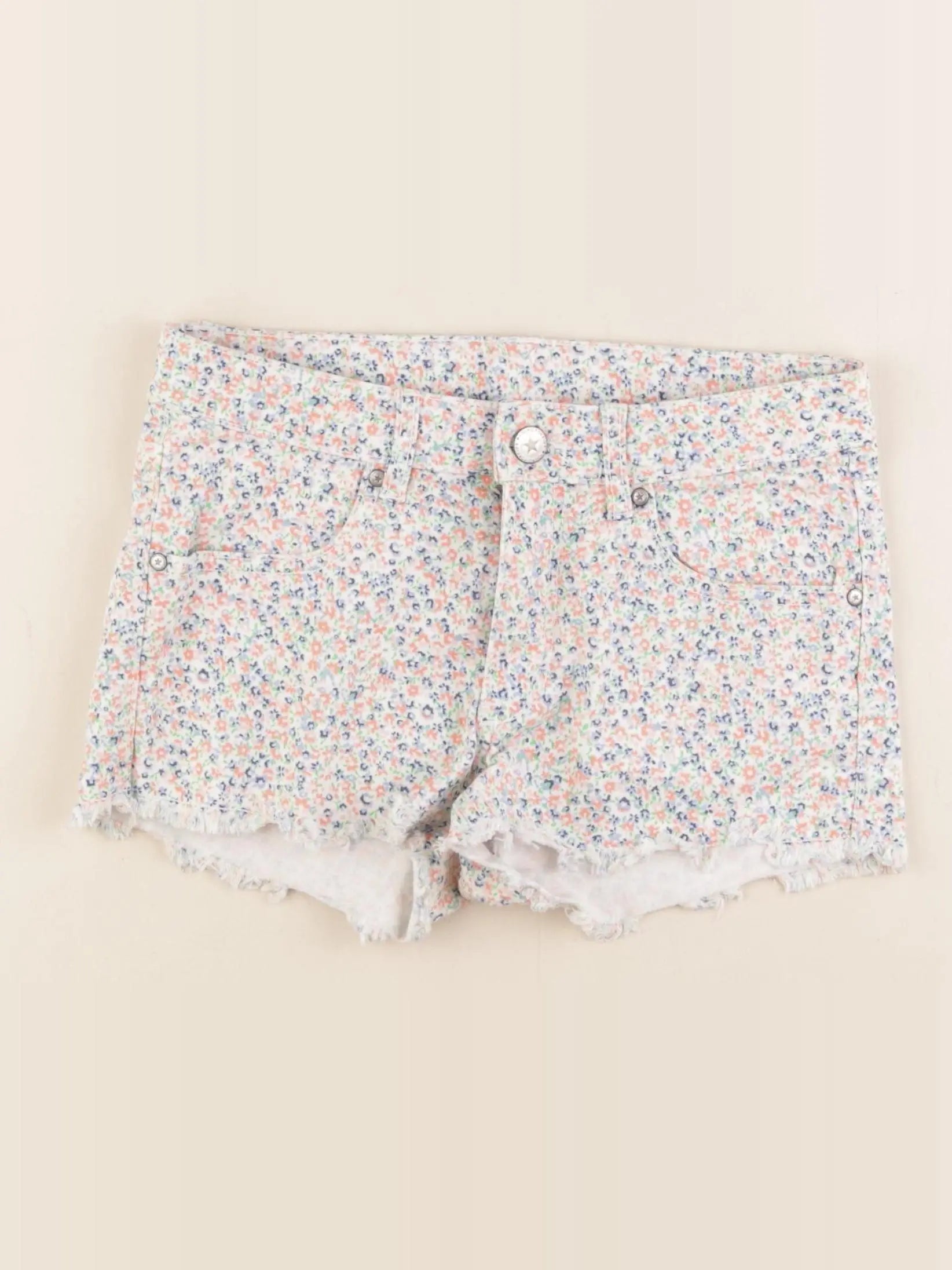 H&M - short blanc - 10/11 ans