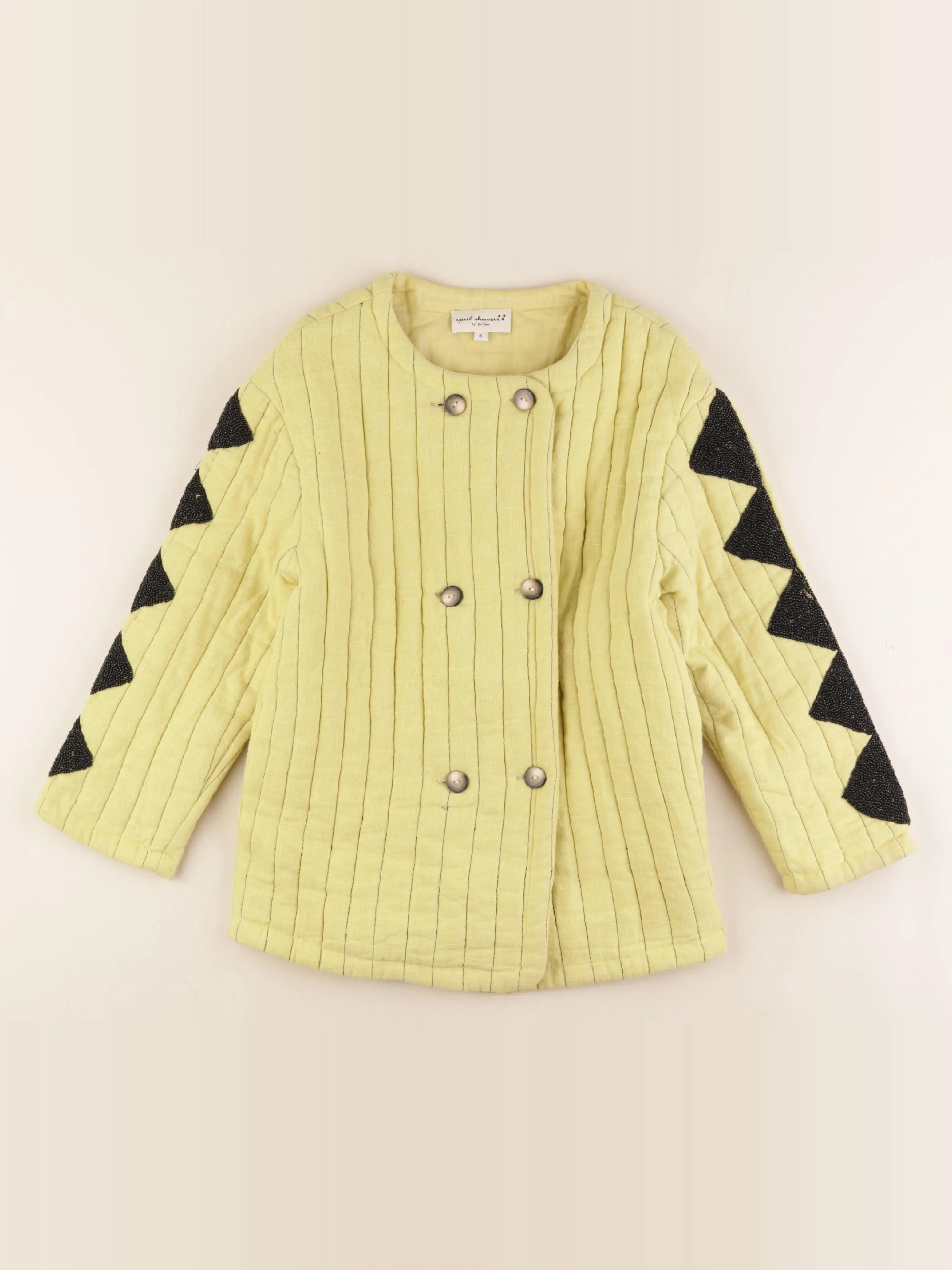 April Showers - veste jaune - 6 ans