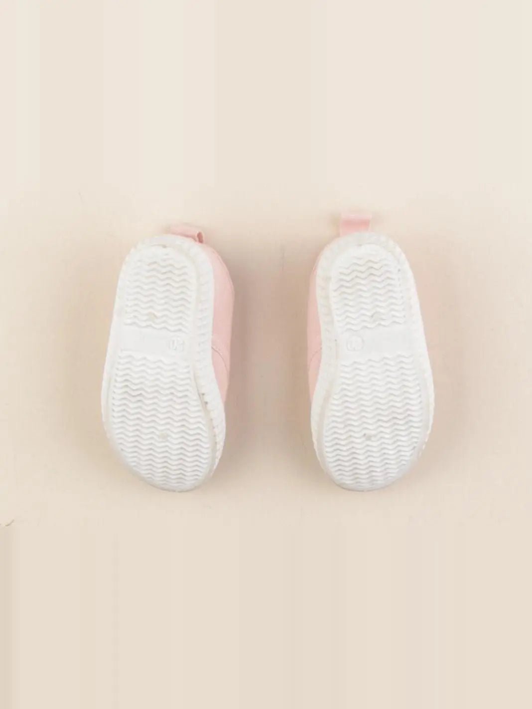 Vertbaudet - tennis élastiqué rose - pointure 20