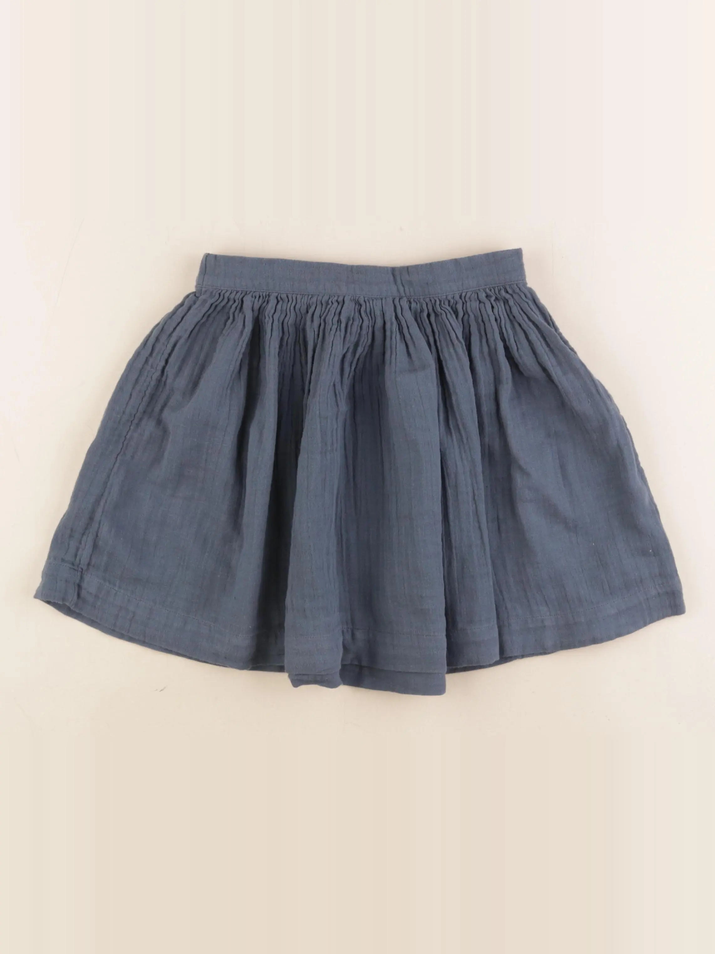 Petit Bateau - jupe bleu - 8 ans
