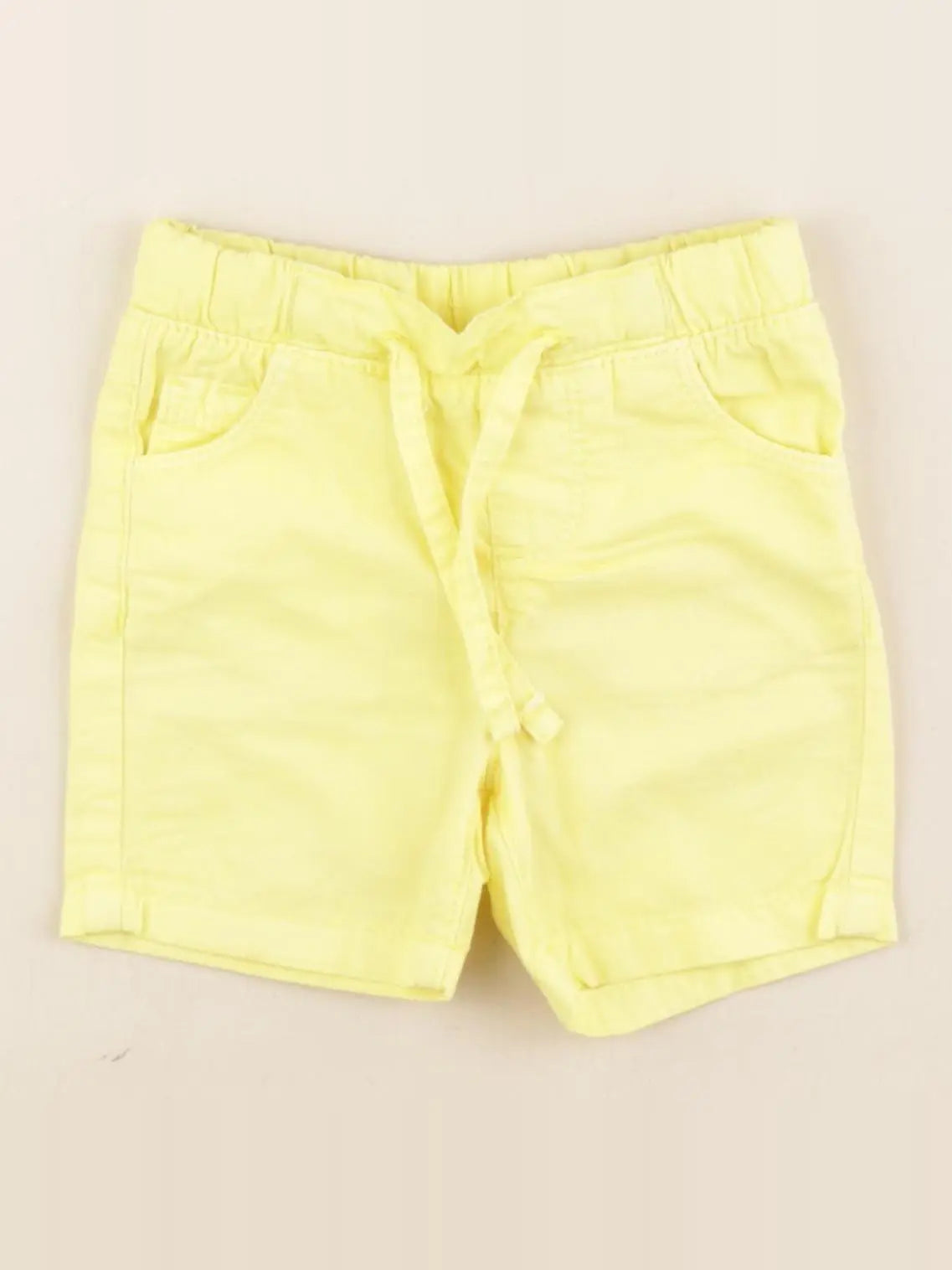 Tape à l'oeil - short jaune - 6 mois