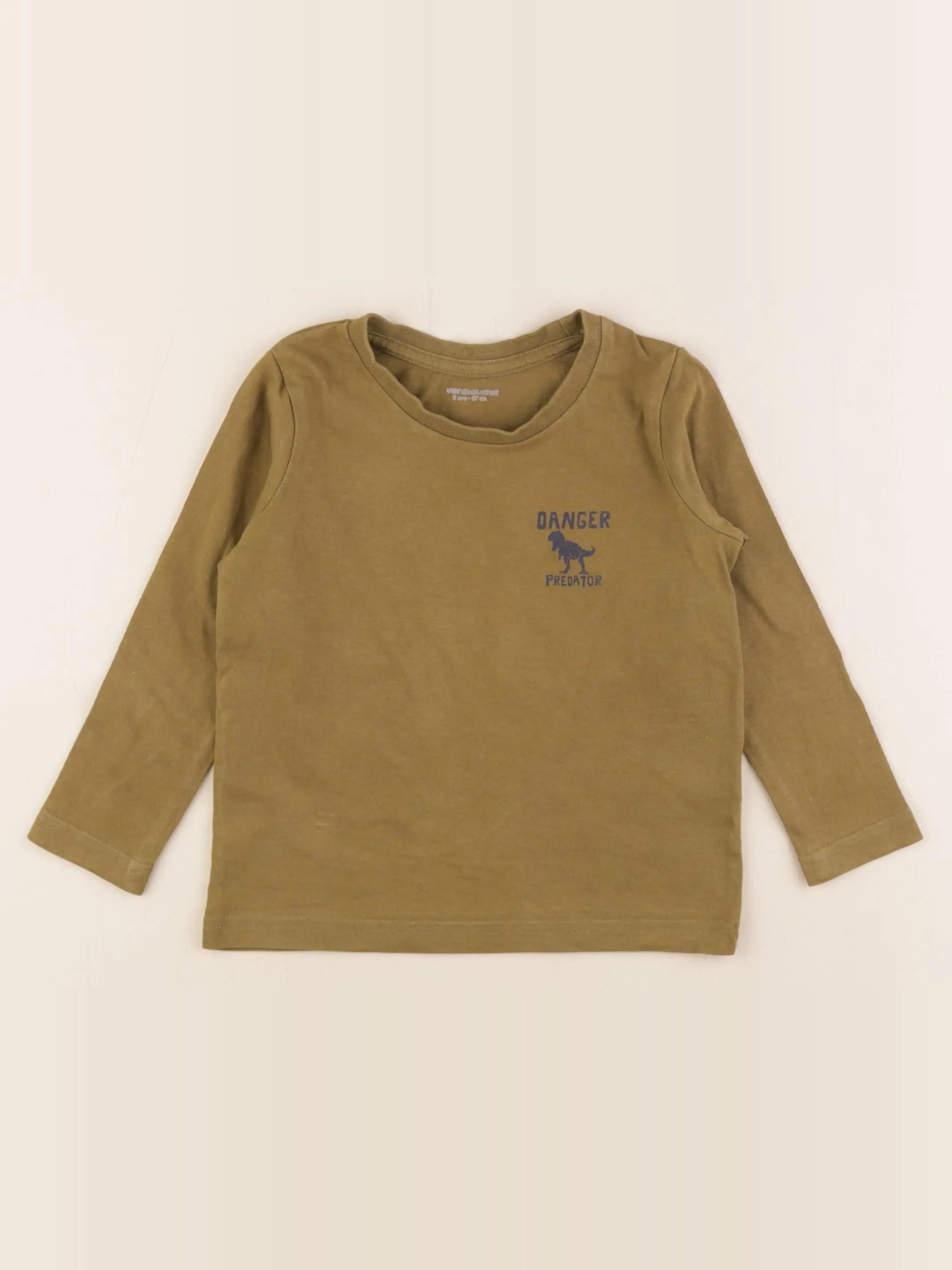 Vertbaudet - tee-shirt vert - 3 ans